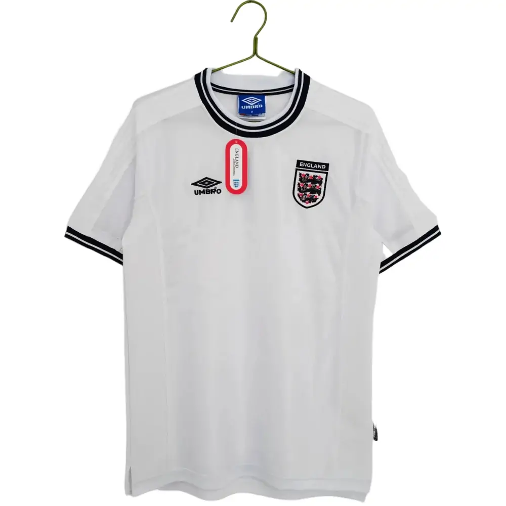 1999-2001 England home white retro jersey