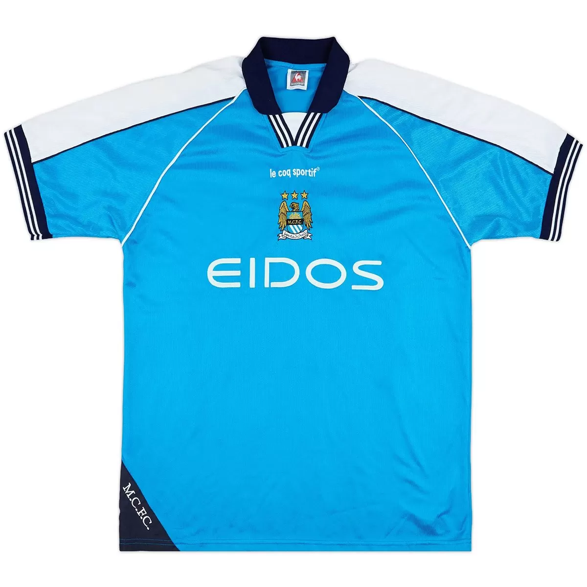 HAALAND #15 Retro 1999/01 Manchester City Home Jersey