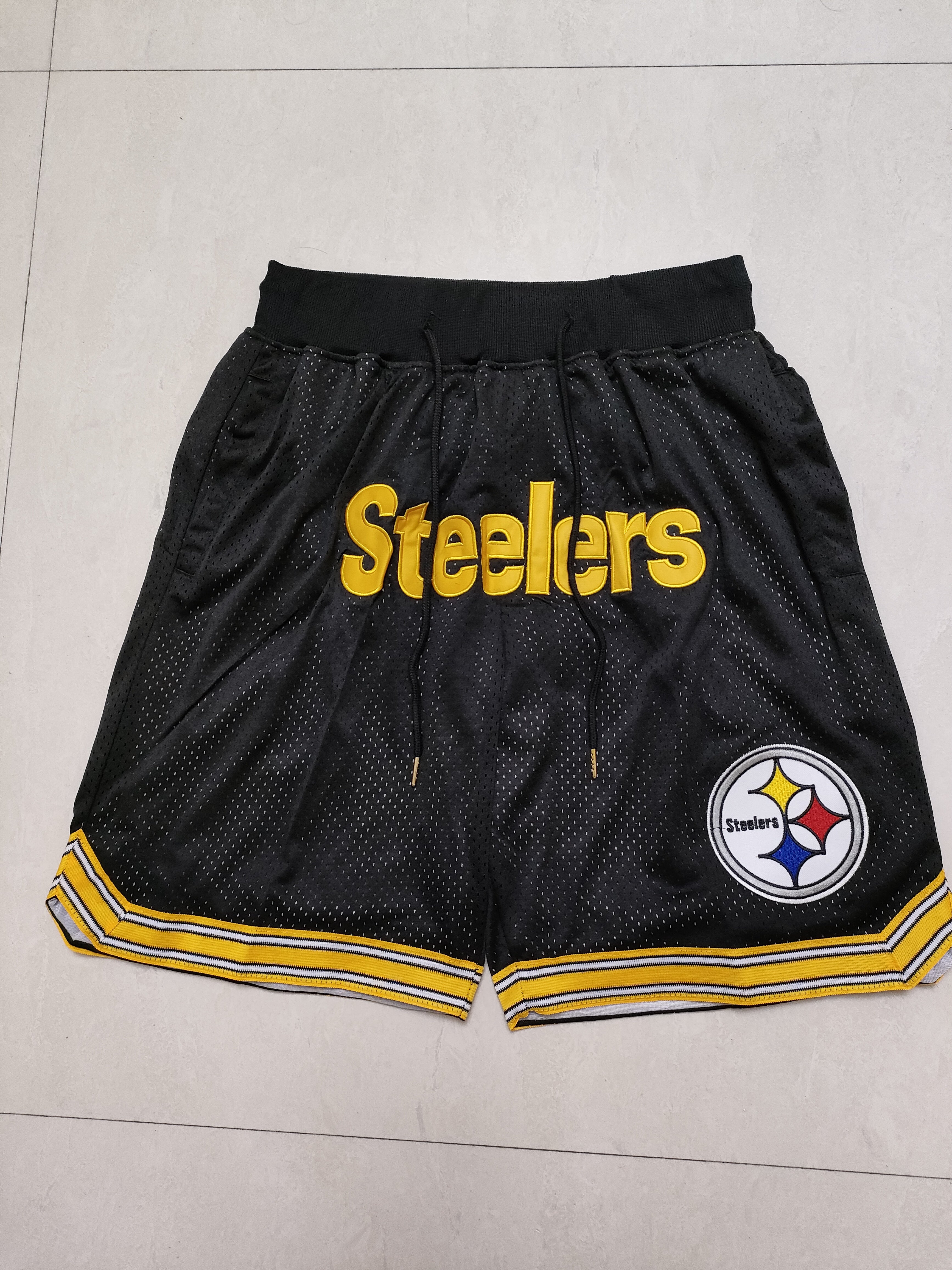 Pittsburgh Steelers Black Pocket Pants