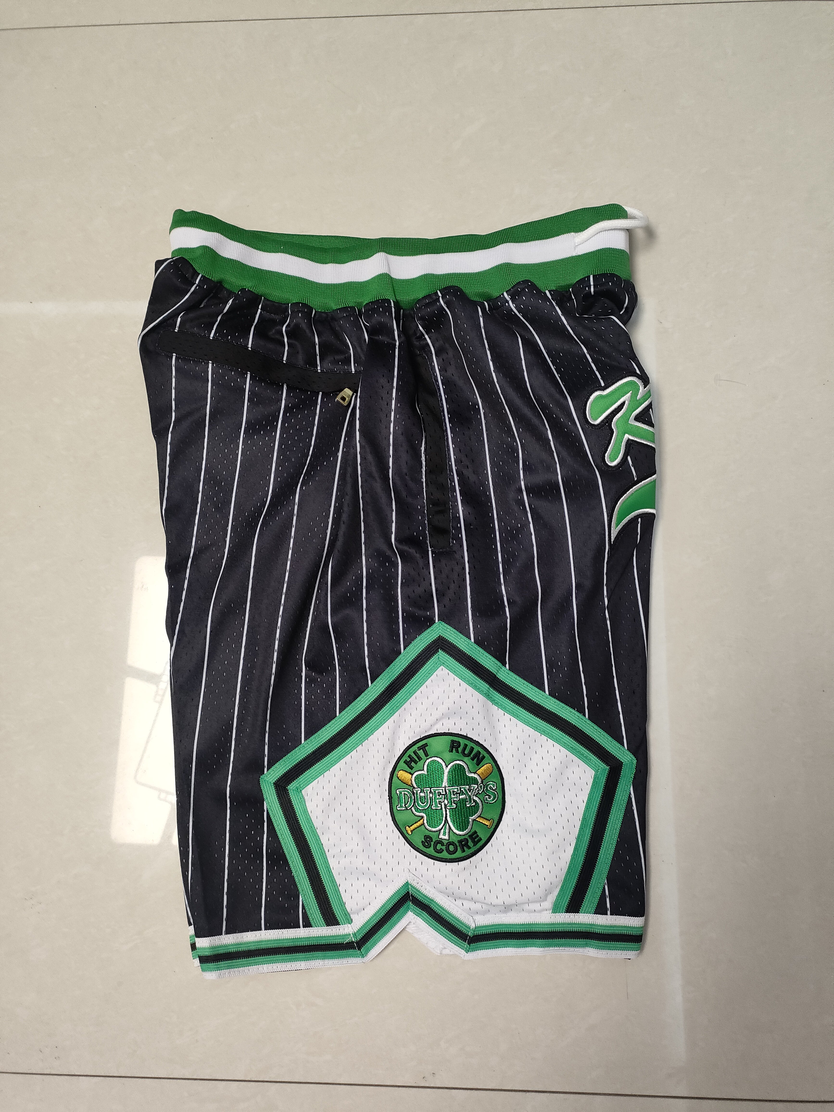 Chicago Bulls black pocket pants