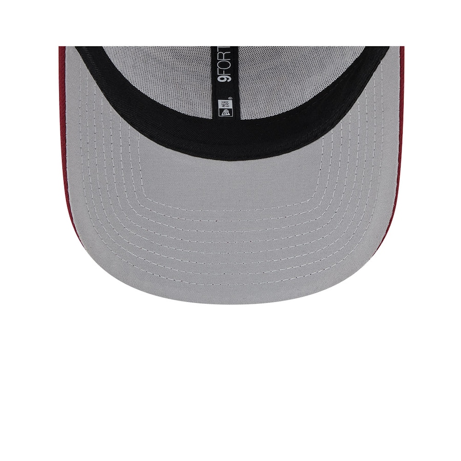 Washington Commanders New Era Stone/Burgundy 2023 NFL Draft 9FORTY Adjustable Hat