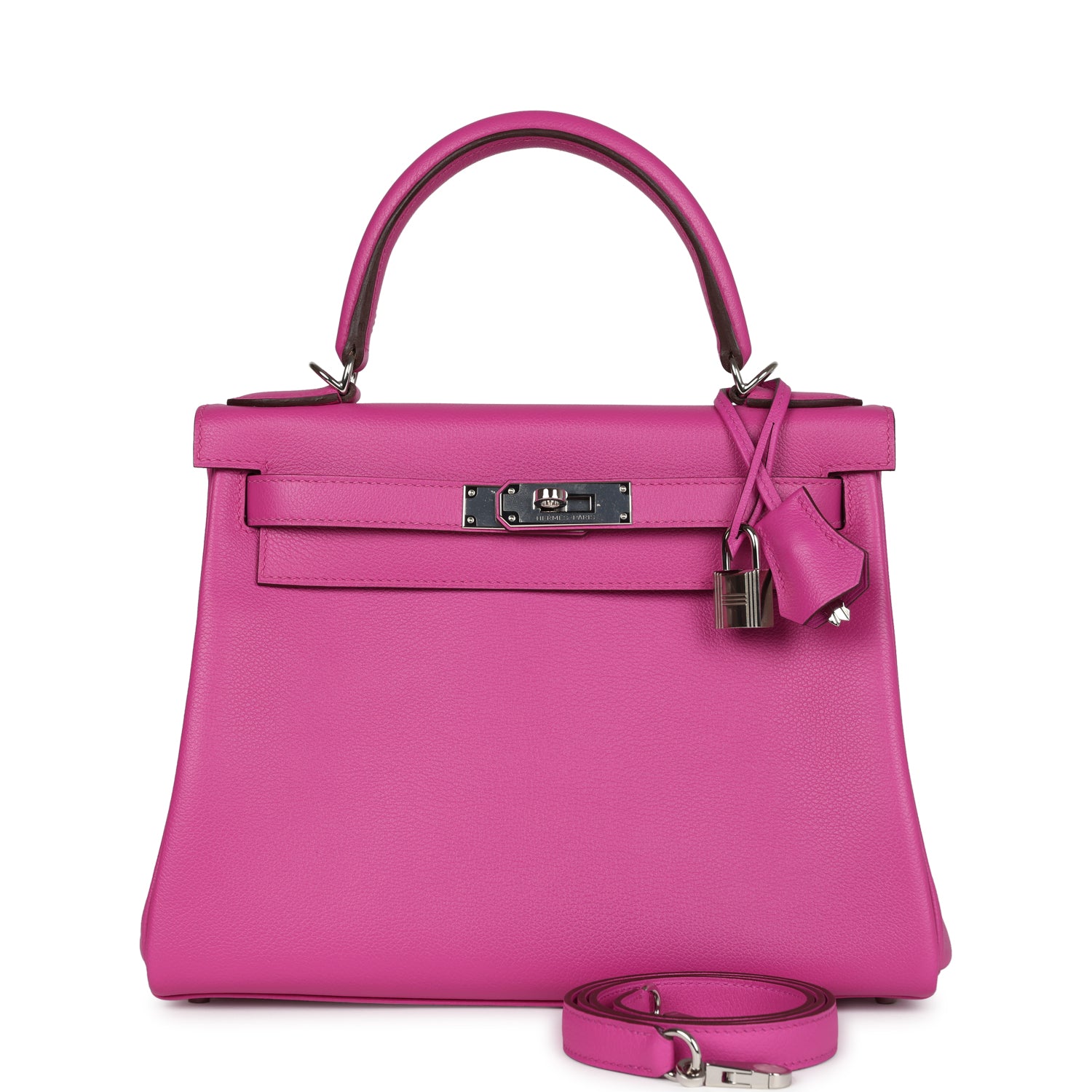 Kelly Retourne 28 Magnolia Evercolor Palladium Hardware