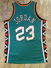 Michael Jordan Chicago Bulls 23 Green MN