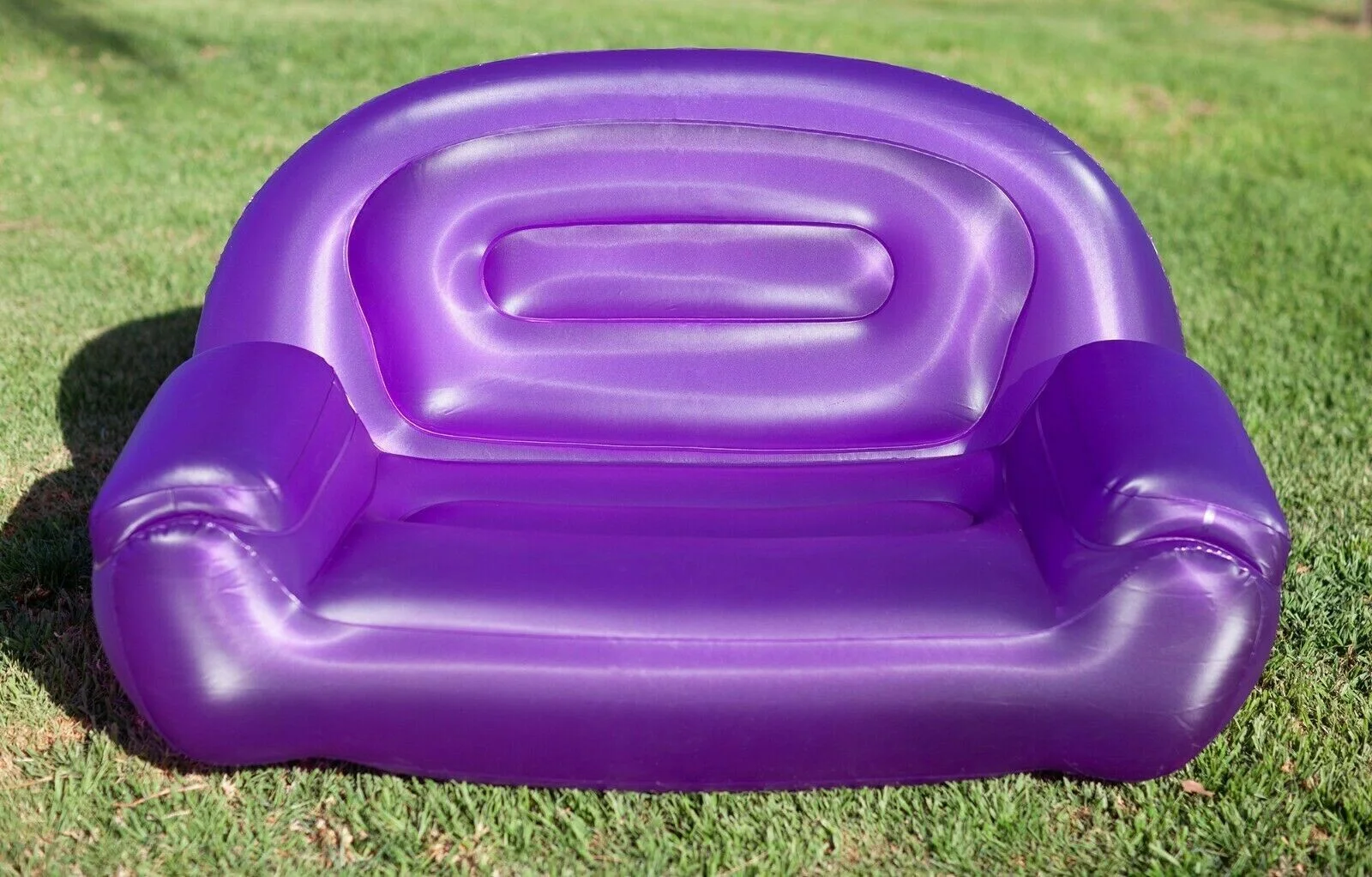 Inflatable Air Lounger Sofa Portable Couch Camping Chair, Easy to Inflate 54