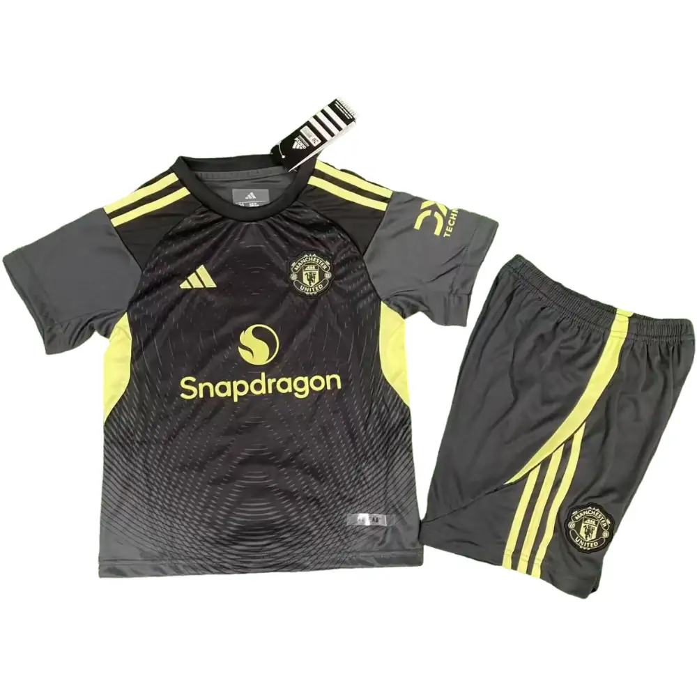 2025-26 Manchester United Red Devils Pre-match Training jersey - Children's Set