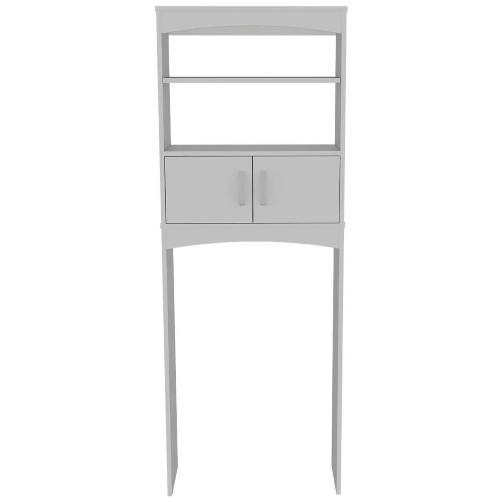 Depot E-Shop Sheridan 2 Piece Bathroom Set, Linen Cabinet + Over The Toilet Cabinet