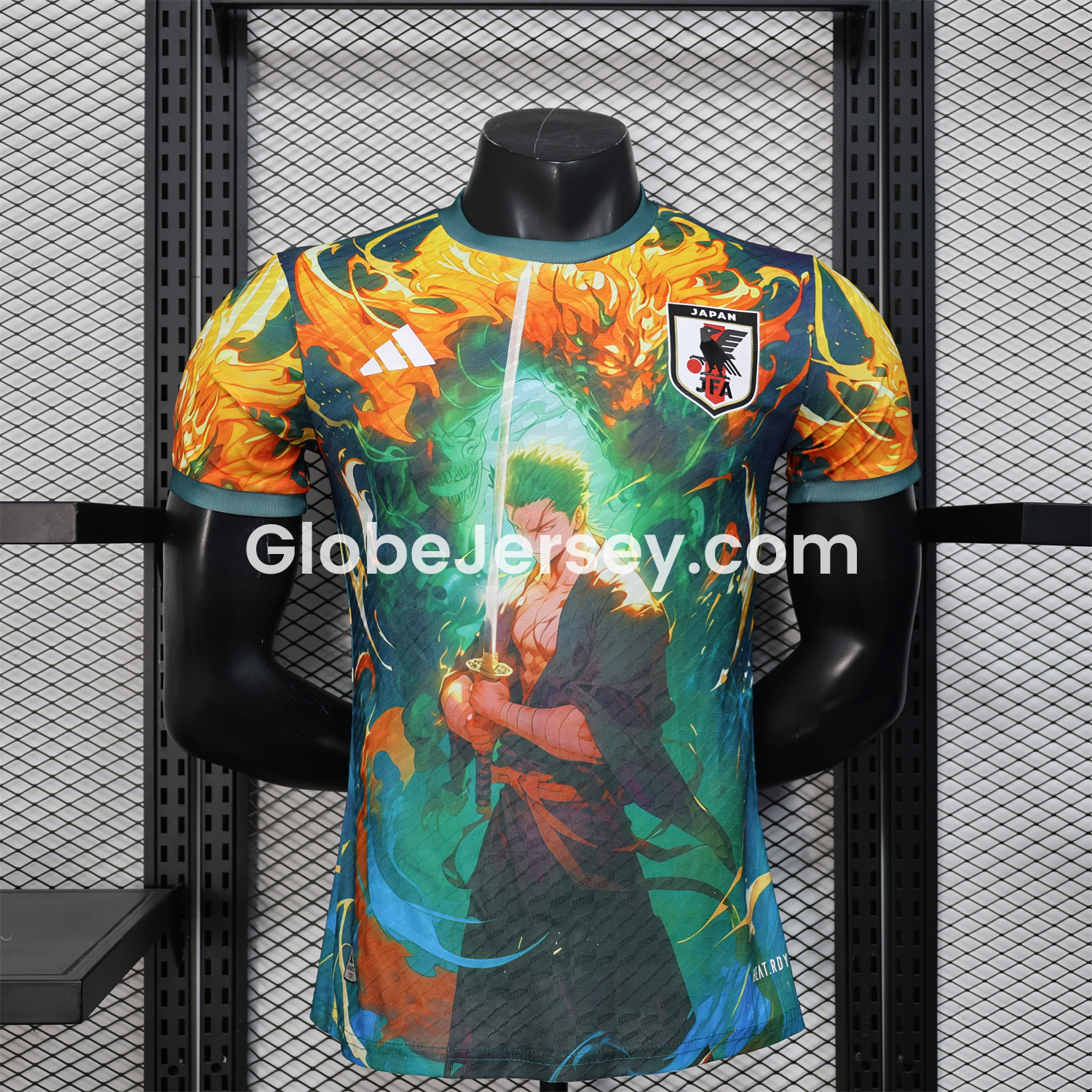 Japan 25-26 Roronoa Zoro Green Special Jersey - Player Version