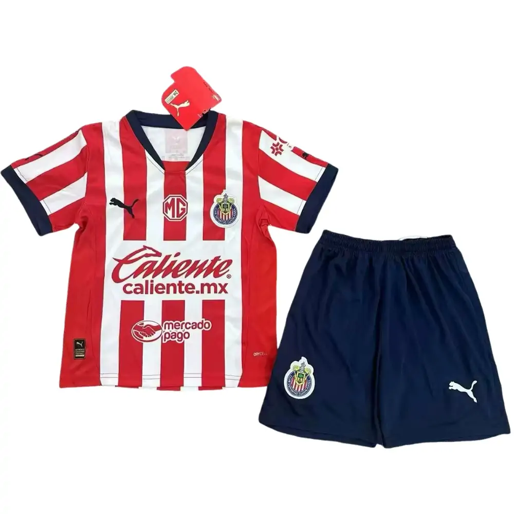 2024-25-Chivas Home-Jersey-Children's Kit