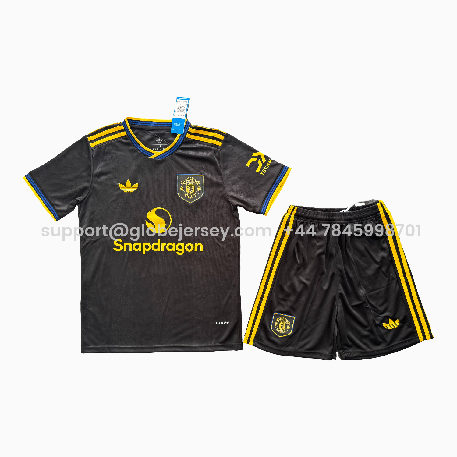 Manchester United 25-26 Third Men's Adult Jersey Set - Fans Version