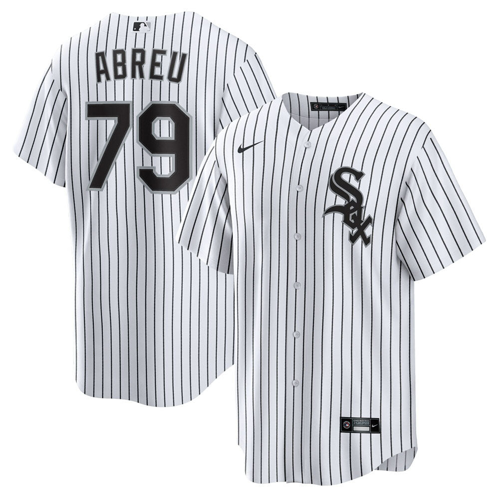 Men's Chicago White Sox Jose Abreu Home Player Jersey - White
