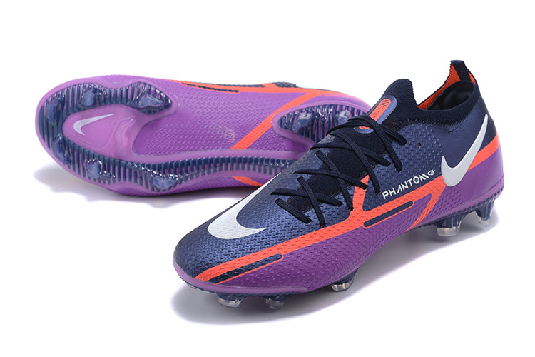 Shock Wave series Nike low-top Phantom GT2 waterproof Recharge all-knit FG football shoes Nike Phantom GT2 Elite FG
