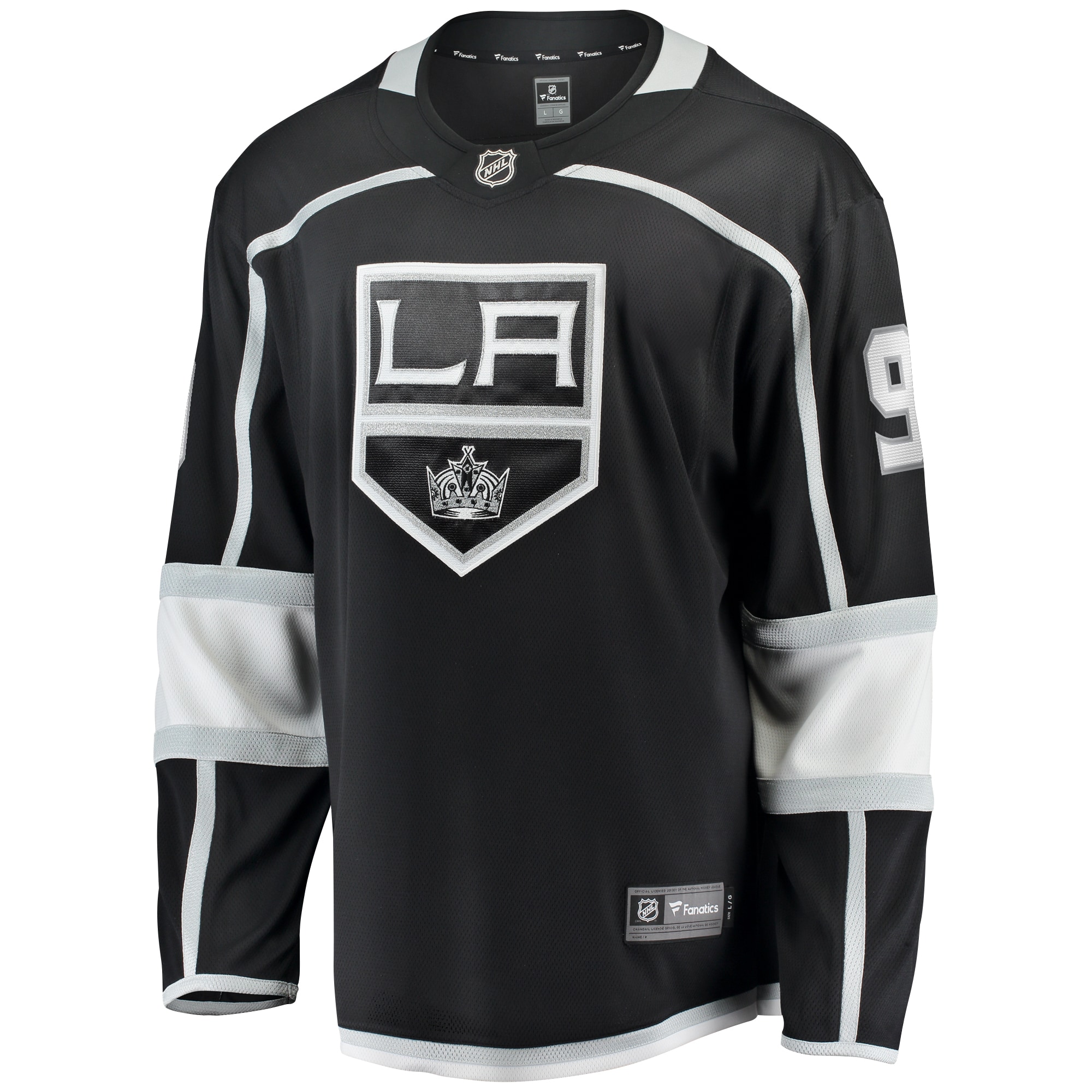 Adrian Kempe Los Angeles Kings Fanatics Home Premier Breakaway   Jersey – Black