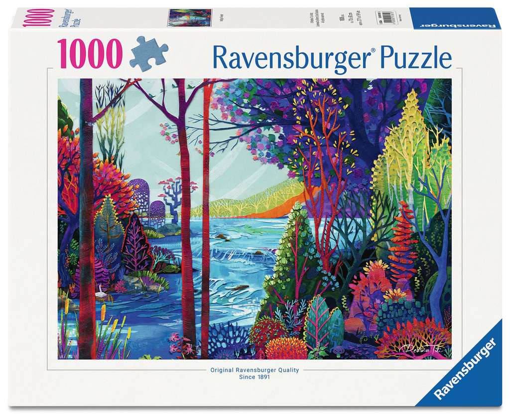 Indigo Forest - US Puzzle Championships - 1000 Piece Jigsaw Puzzle (Ravensburger)
