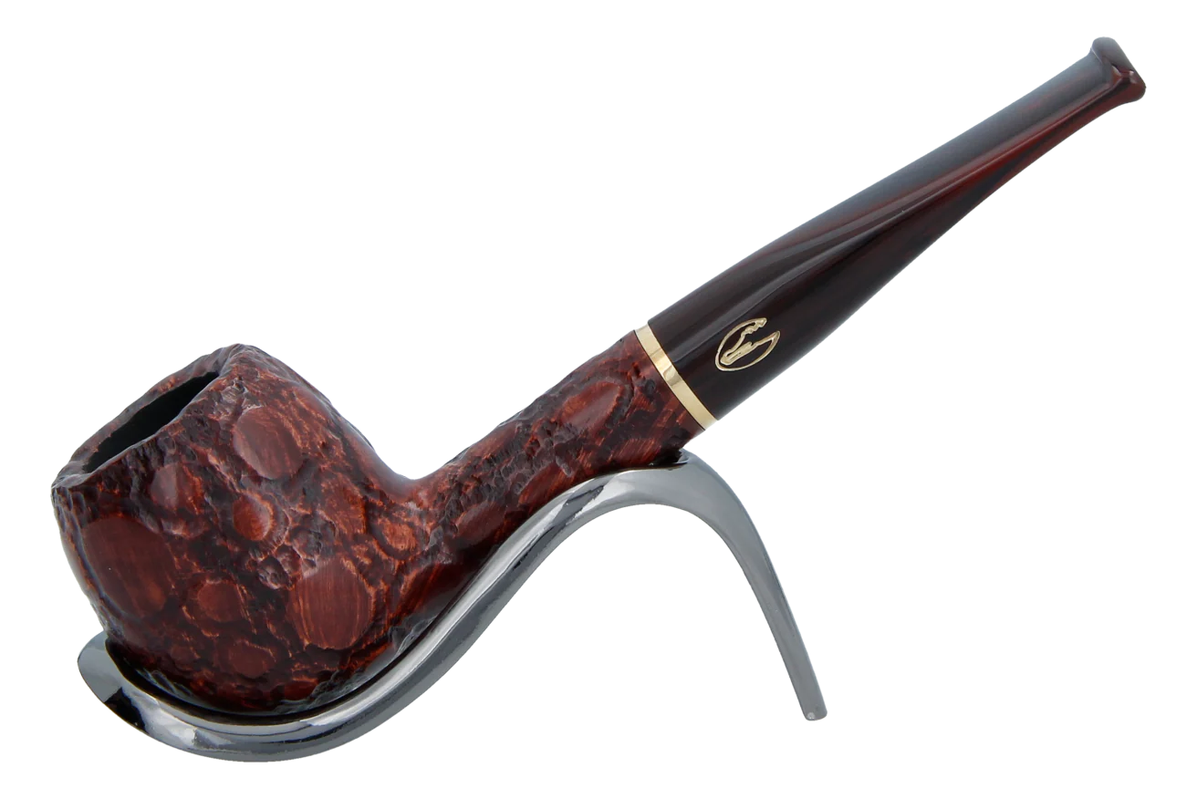 Savinelli Alligator Brown 207 - 6mm Briar Pipe
