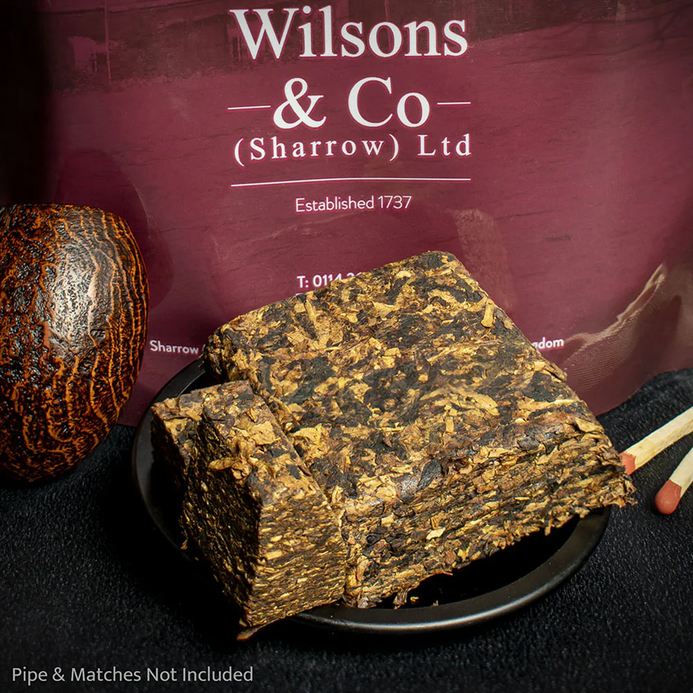 Cornell & Diehl Black Frigate Plug Pipe Tobacco (Rum) - 25g Loose