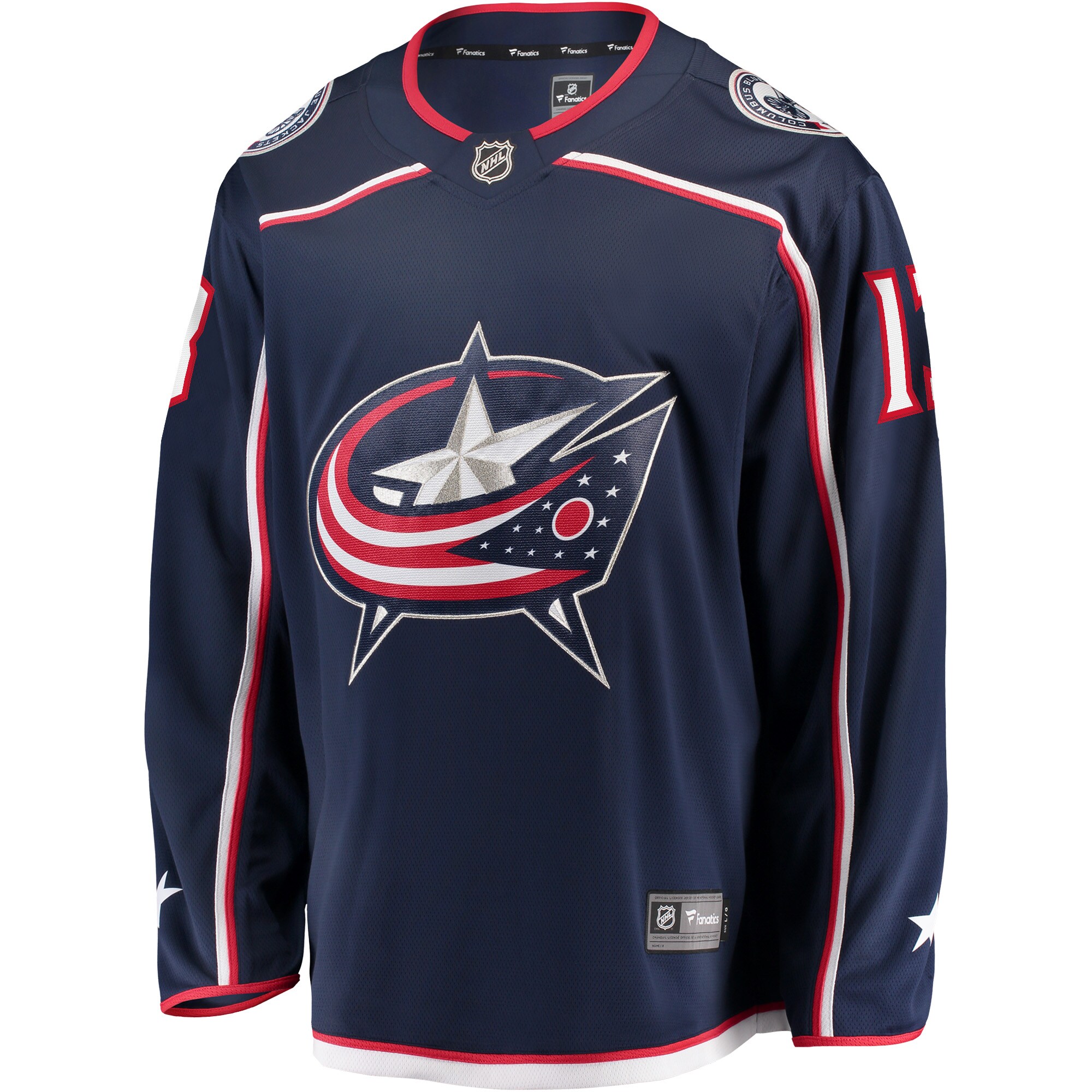 Johnny Gaudreau Columbus Blue Jackets Fanatics Breakaway   Jersey – Navy