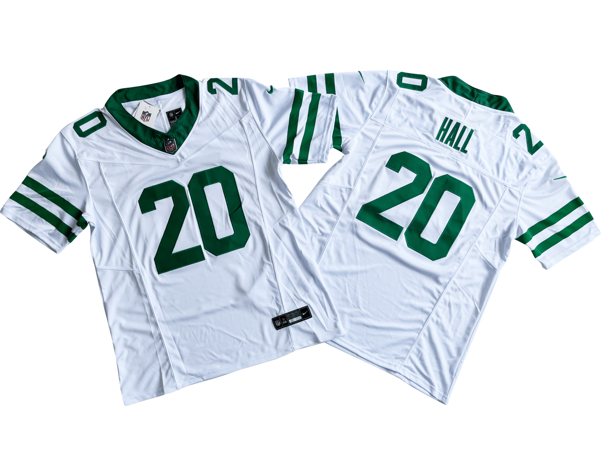 New York Jets 20# Breece Hall Nike Vapor F.U.S.E. Limited Jersey