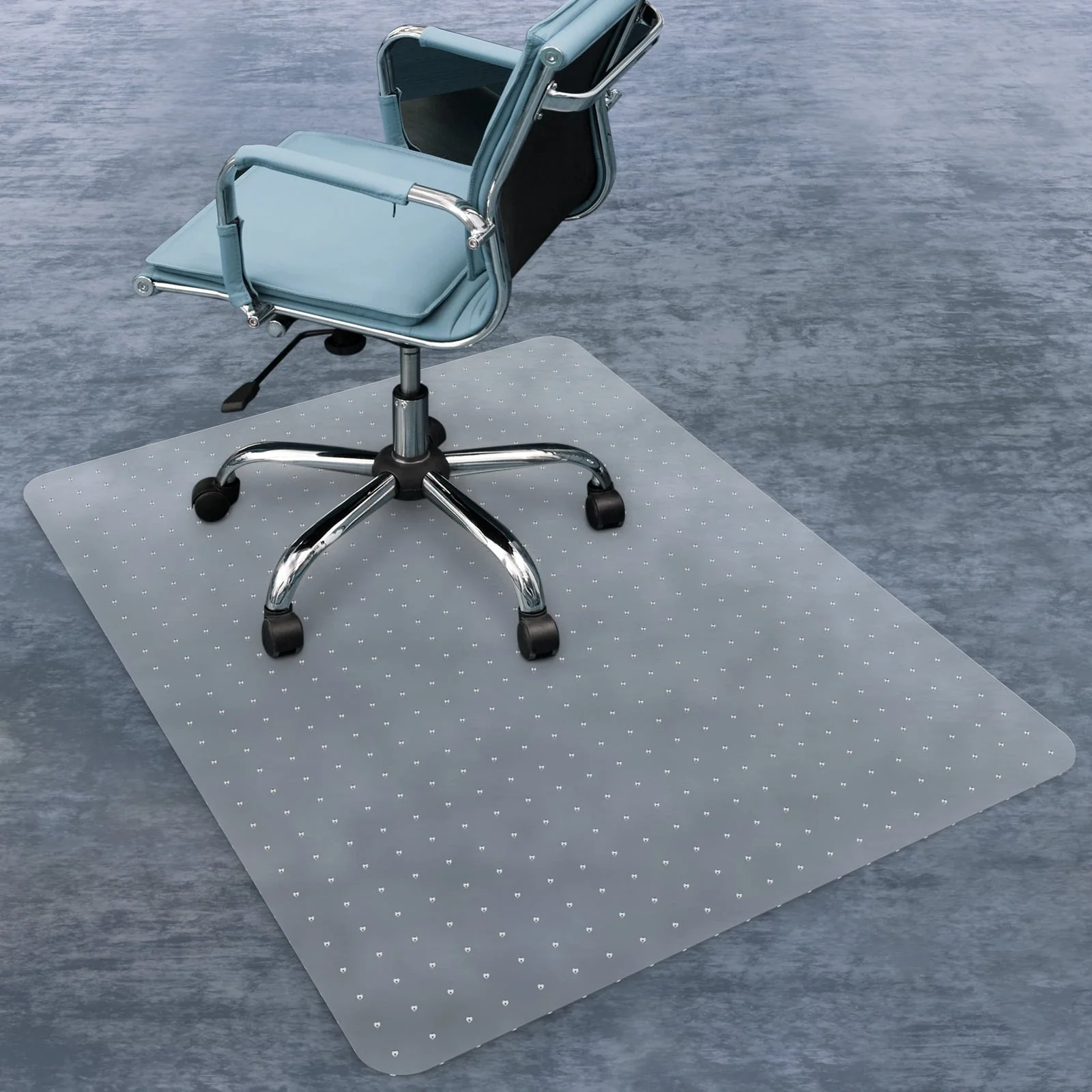 HOMWOO Office Chair Mat for Carpet Floor, Computer Desk Chair Mat for Low/Medium Pile Carpet, 36