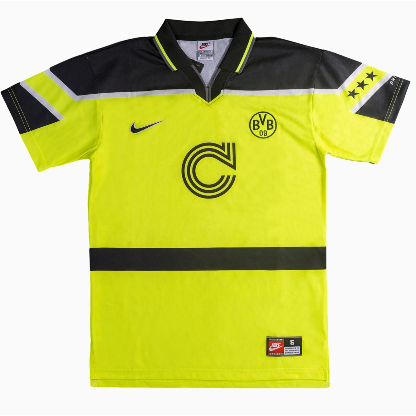 Retro Dortmund 1996-97 Home Champions League Final Jersey