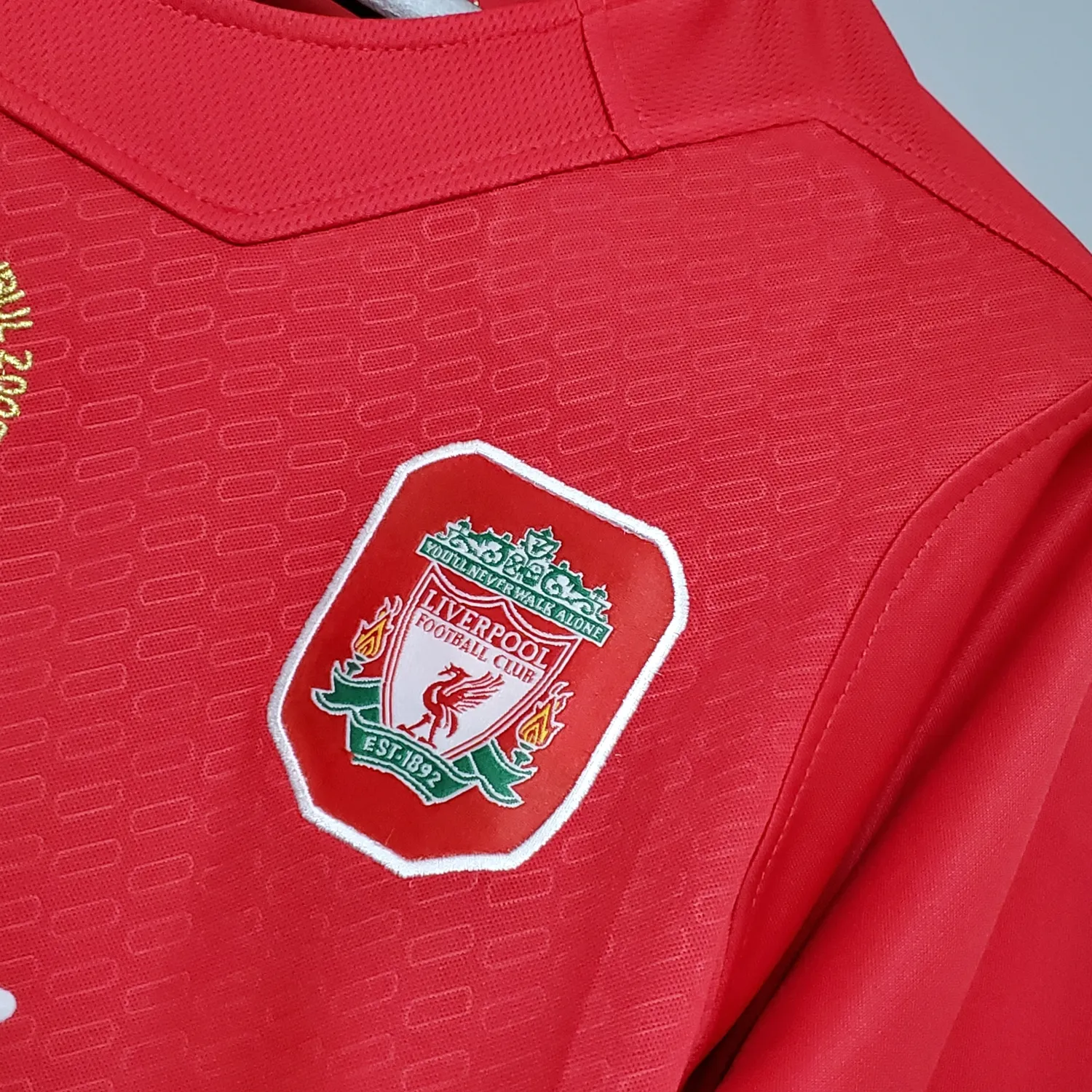 2005 Liverpool home Champions League retro jersey - Fans Edition