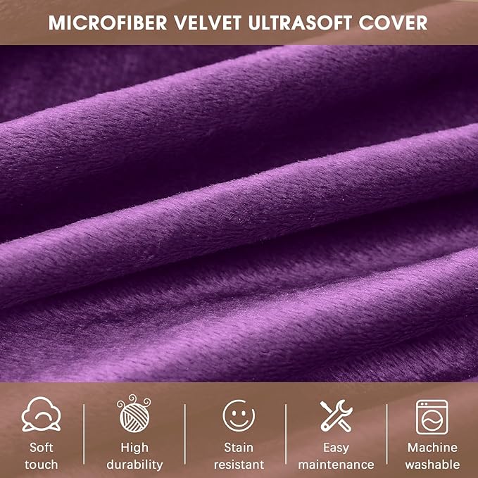 BUBBLEBEAN Bean Bag Chairs for Adults - Memory Foam Furniture BeanBag Chair