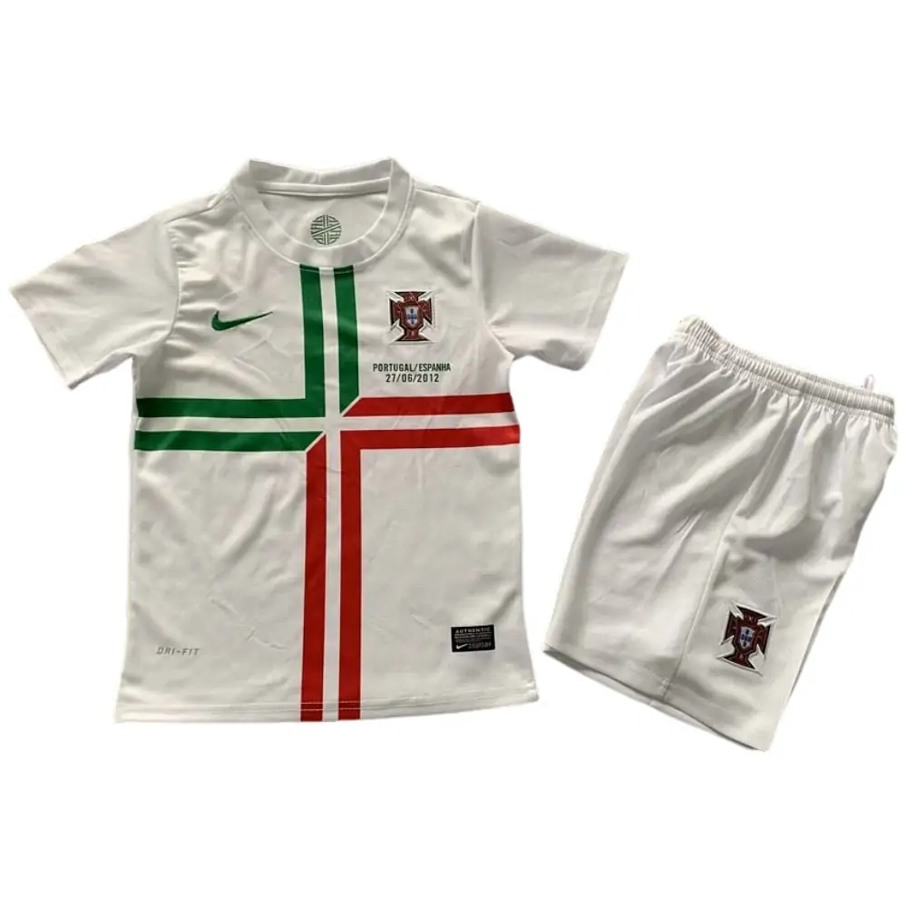 2012 Portugal Home Retro - Kids Jersey