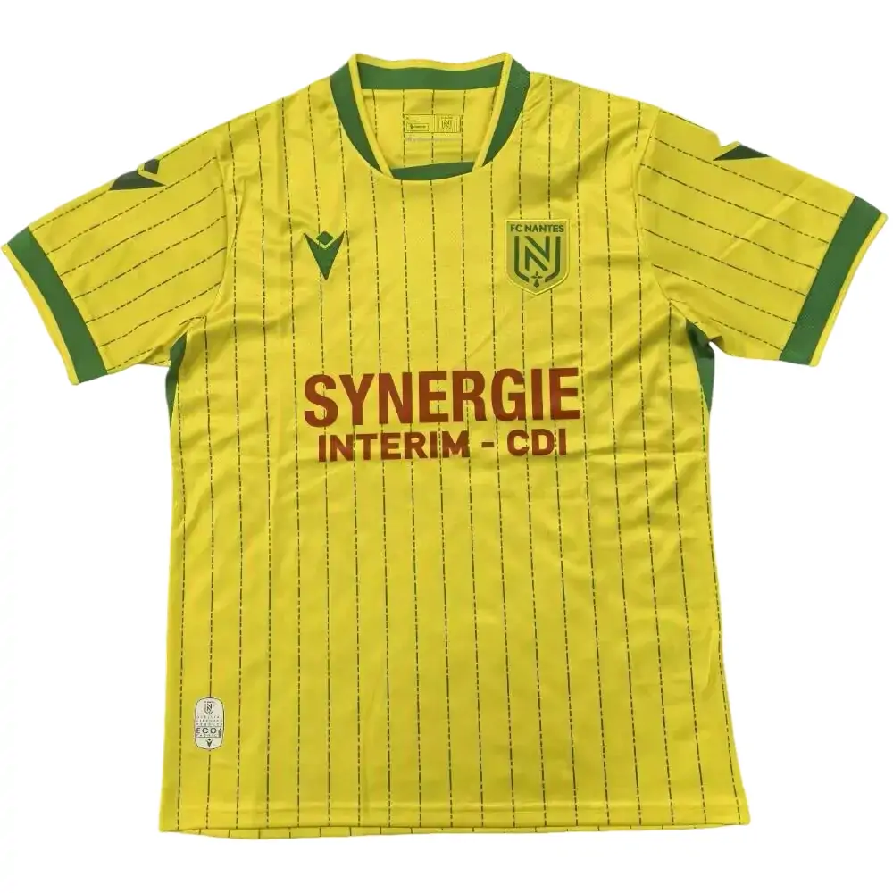 2025-26 FC Nantes Home kit - Short Sleeve Fans Edition