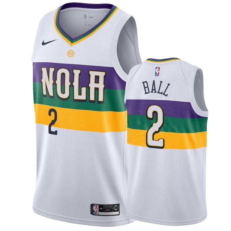 Lonzo Ball New Orleans Pelicans City Editon Jersey