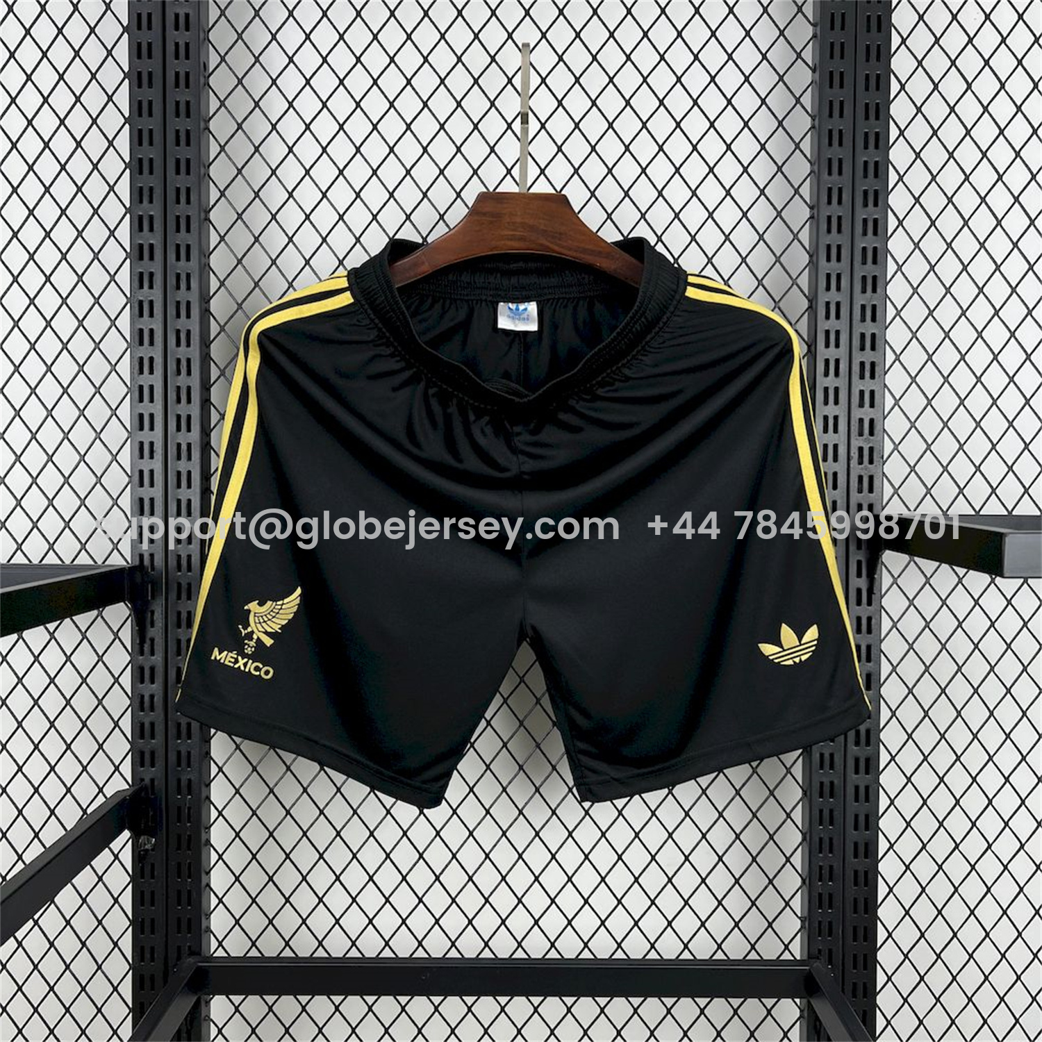 Mexico 2025 Gold Cup Black Shorts - Fans Version