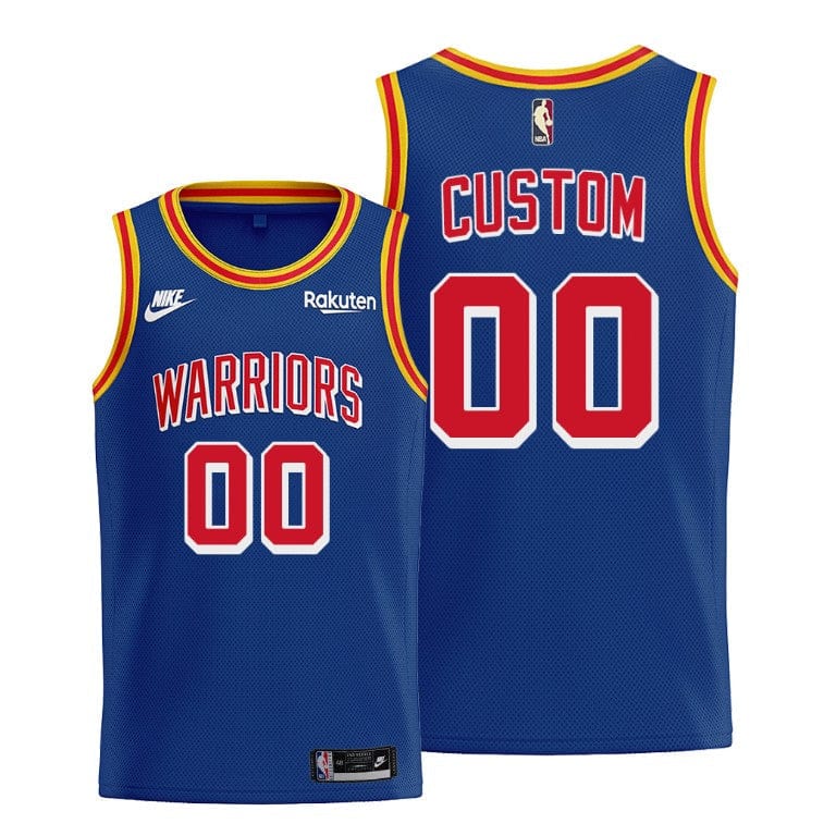 Custom Golden State Warriors 75th Anniversary Jersey