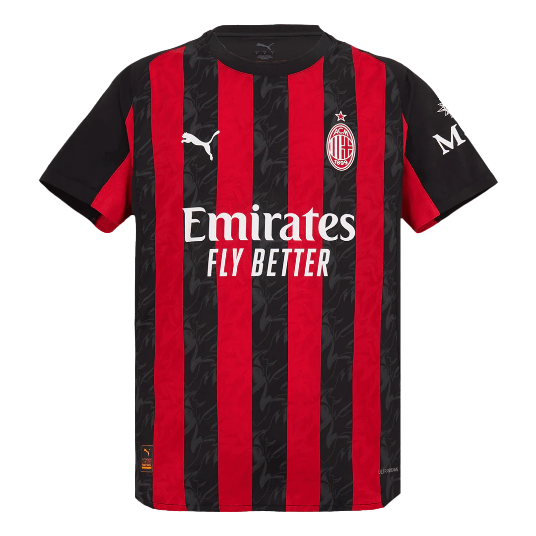 AC Milan Home Player Version Soccer Jersey 2025/26
