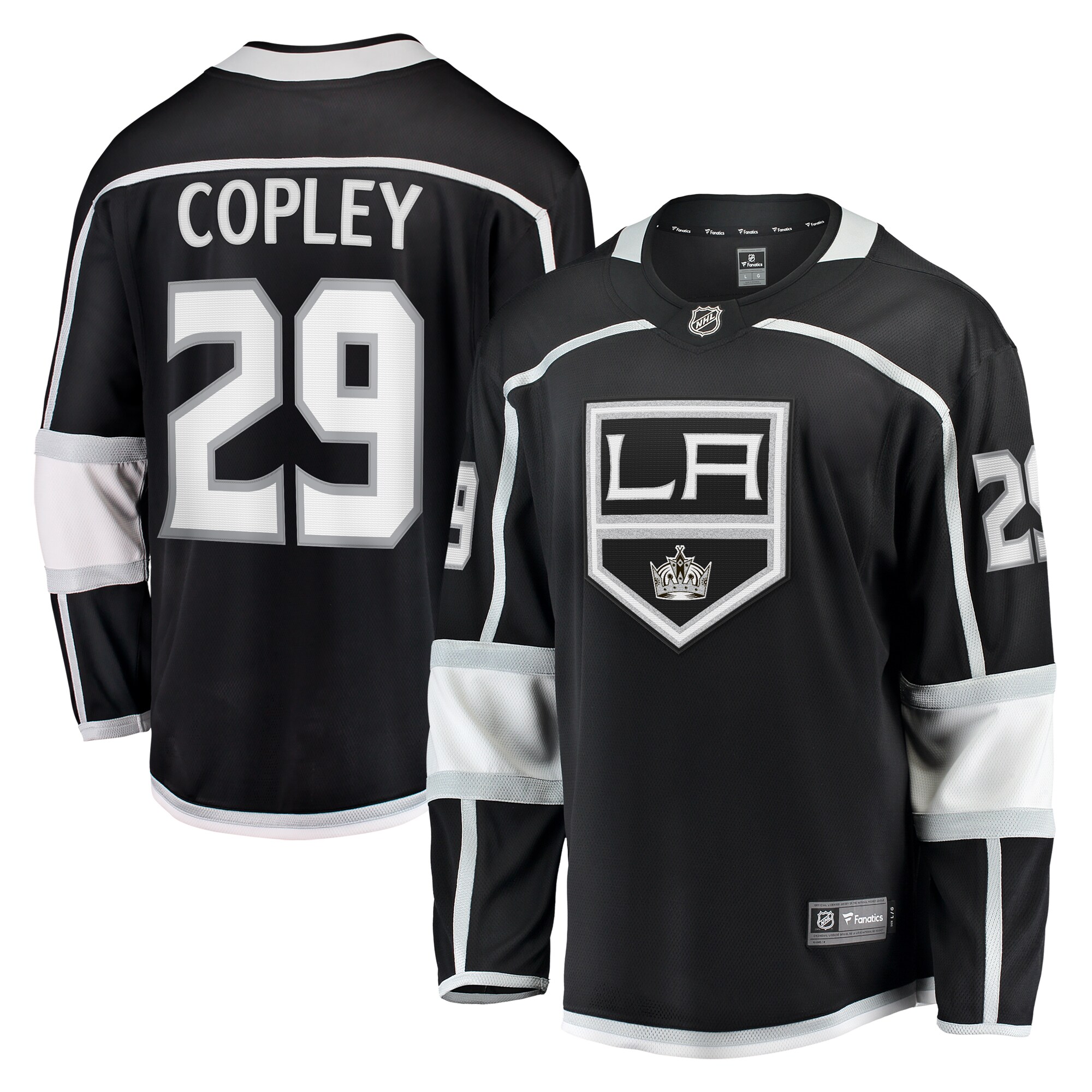 Pheonix Copley Los Angeles Kings Fanatics Home Breakaway Jersey – Black