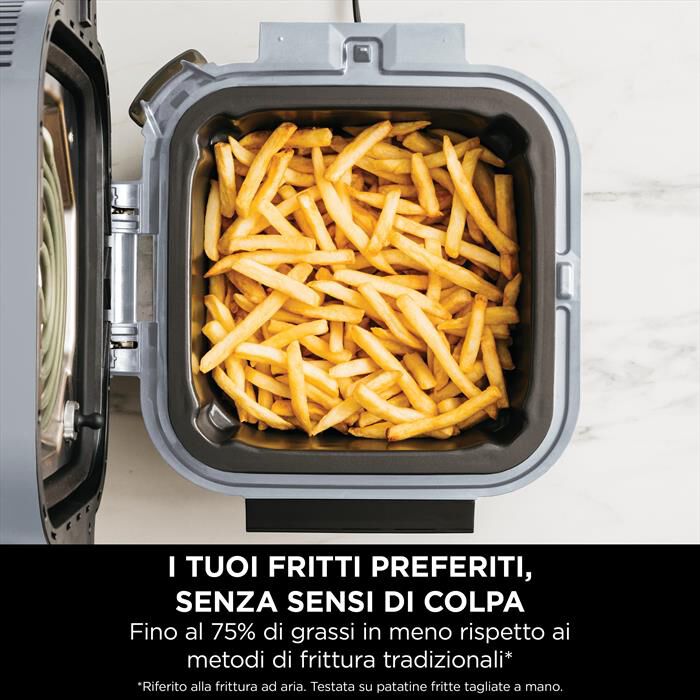 NINJA - Rapid cooker-friggitrice aria Speedi ON400EU-grigio