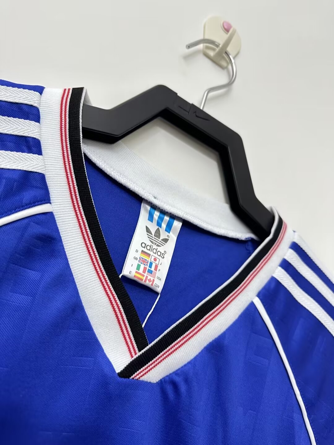 1988/1990 Manchester United third away blue retro jersey