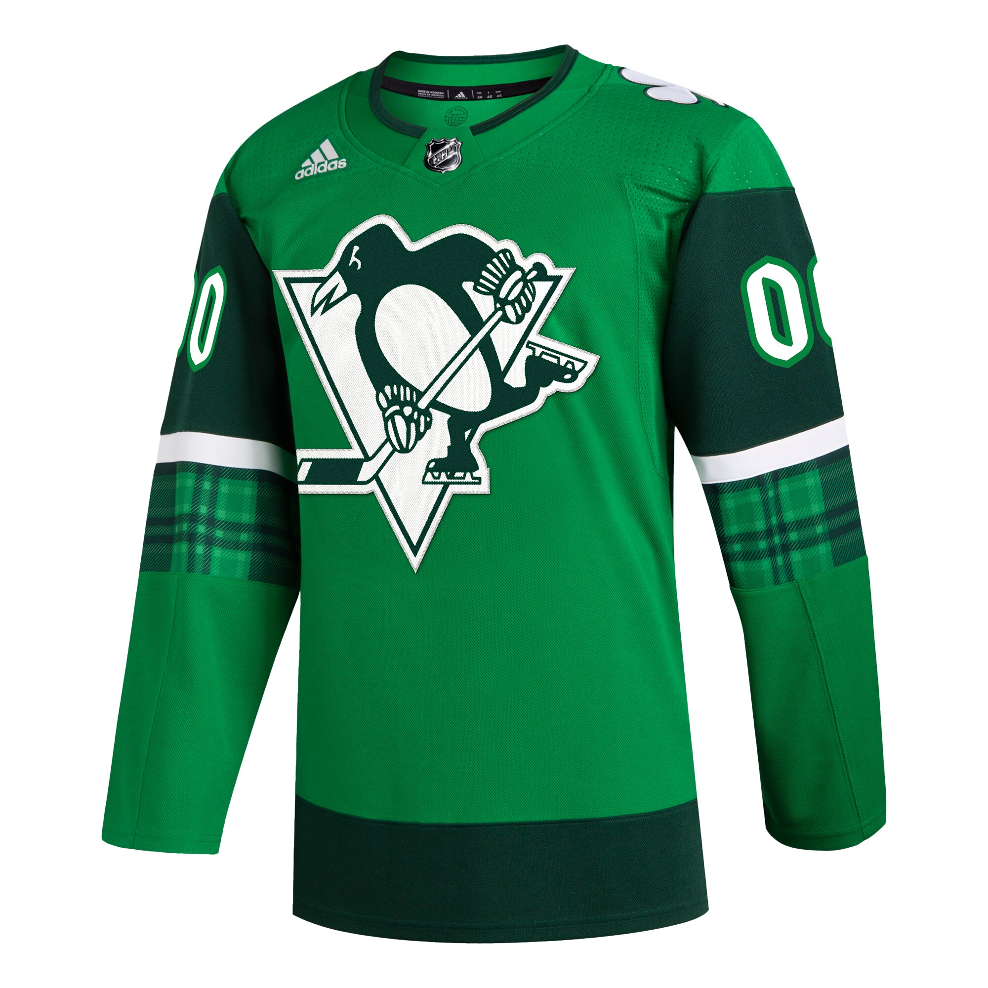 Pittsburgh Penguins  St. Patrick’s Day  Custom Jersey – Kelly Green