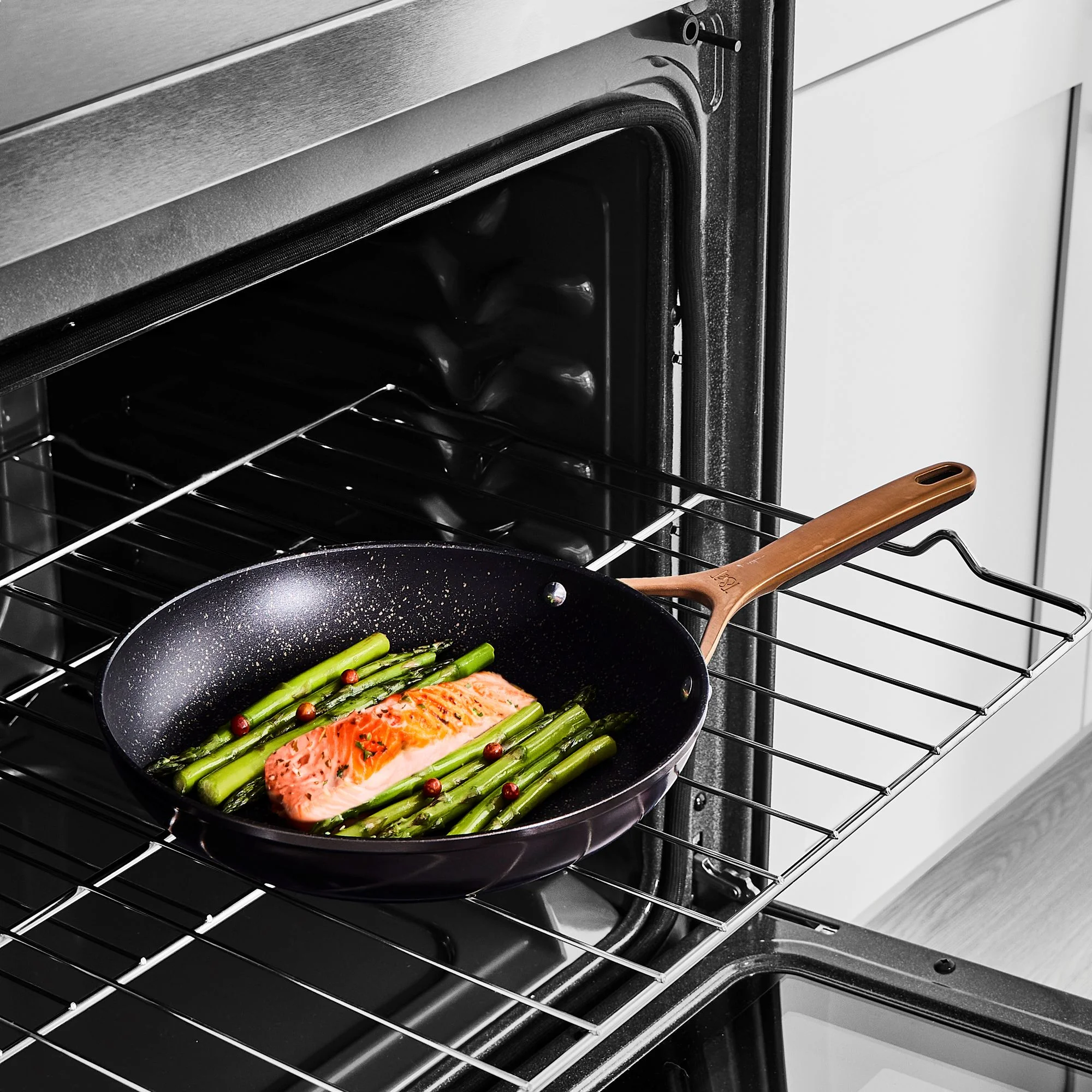 Thyme & Table Supreme 12-Piece Non-Stick Cookware Set, Pots and Pans Set- Bronze