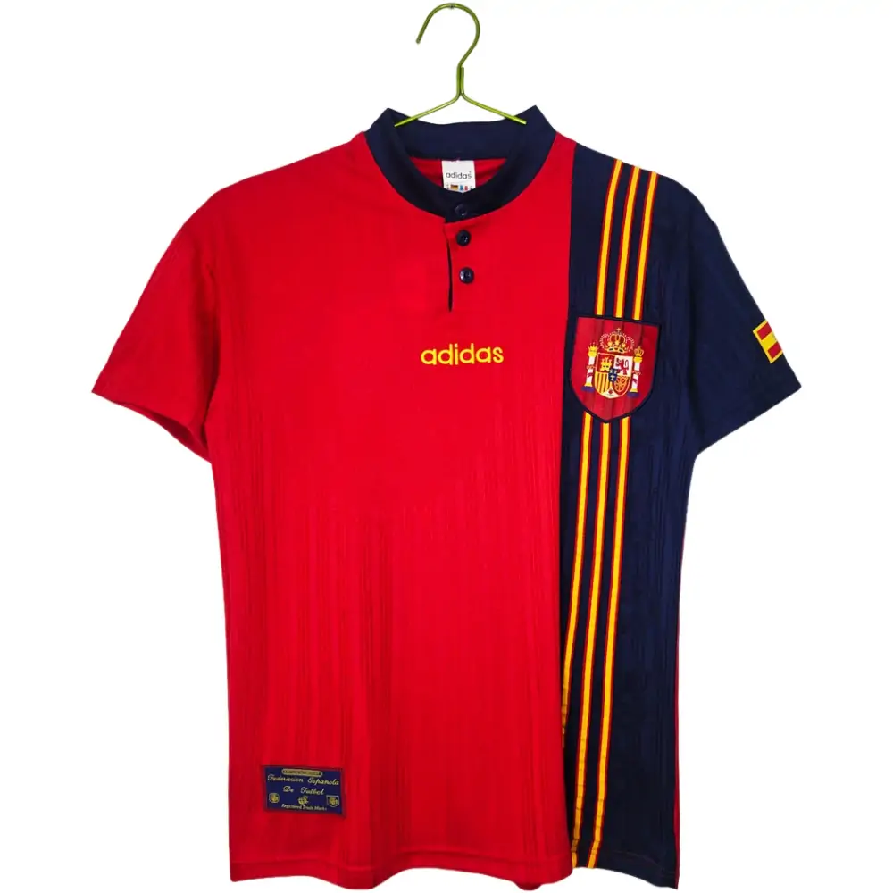 1996 Spain Home Retro Jersey