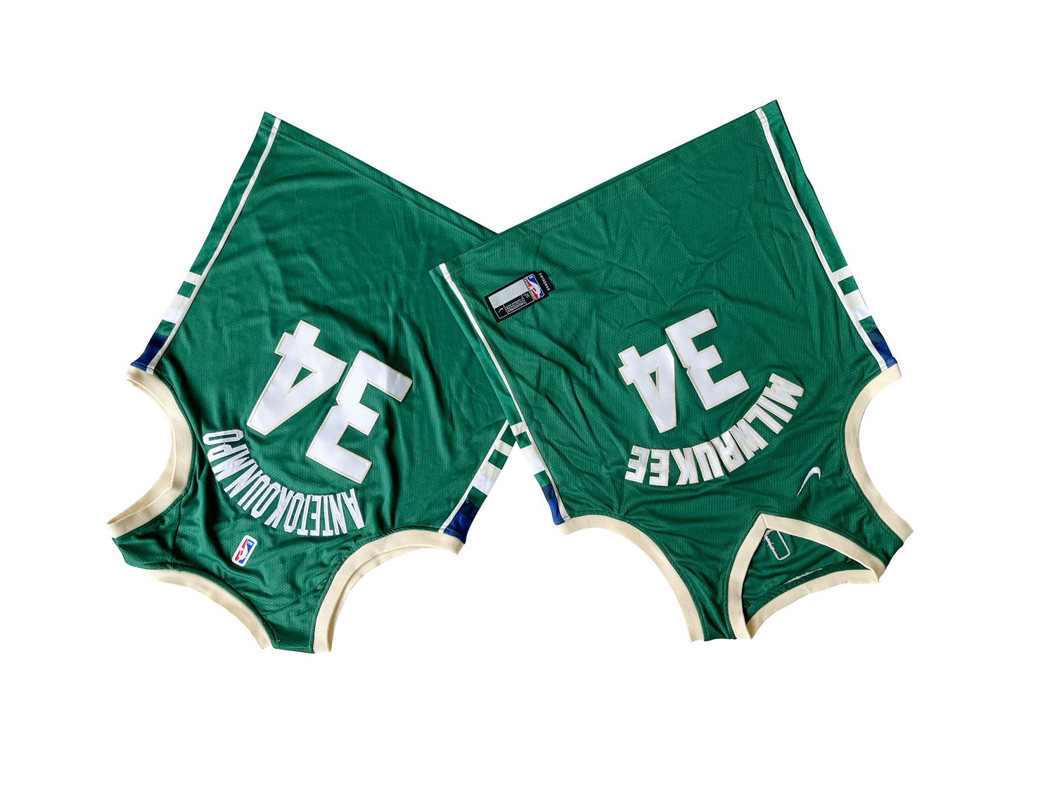 Youth Milwaukee Bucks Giannis Antetokounmpo 34# Green Swingman Jersey