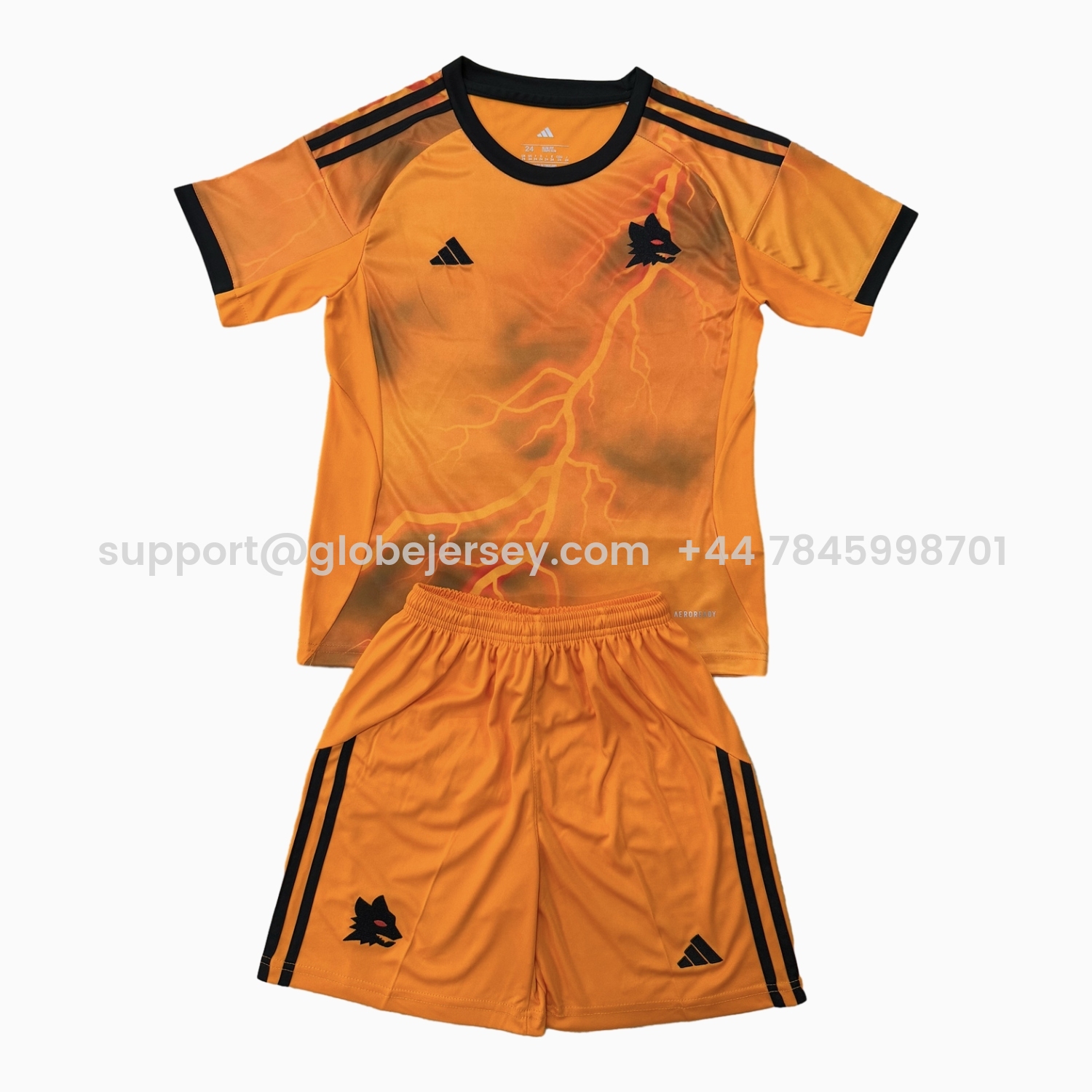 AS Roma 25-26 Away Men's Adult Jersey Set - Fans Version