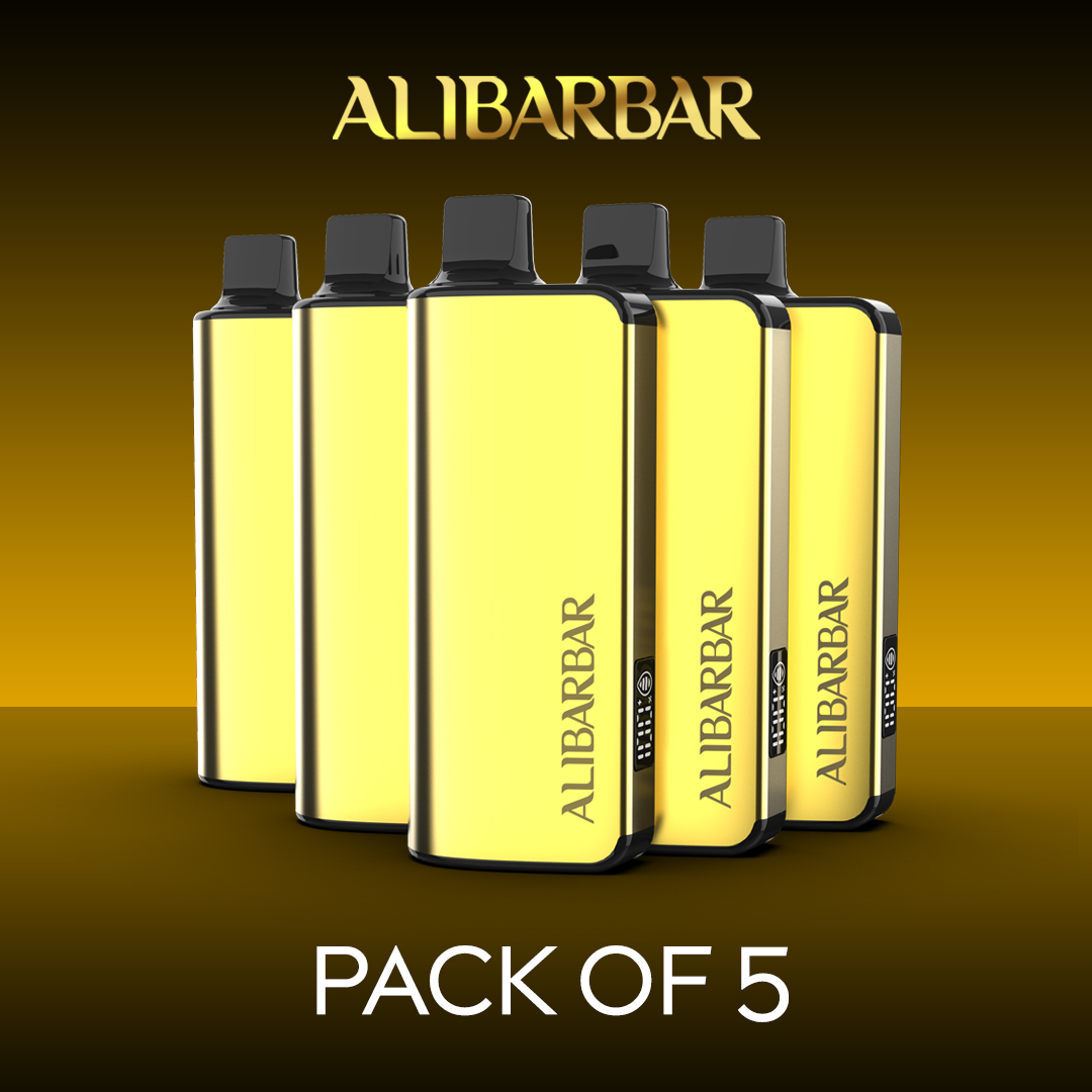 ALIBARBAR INGOT 9000 Puffs - 5PCS