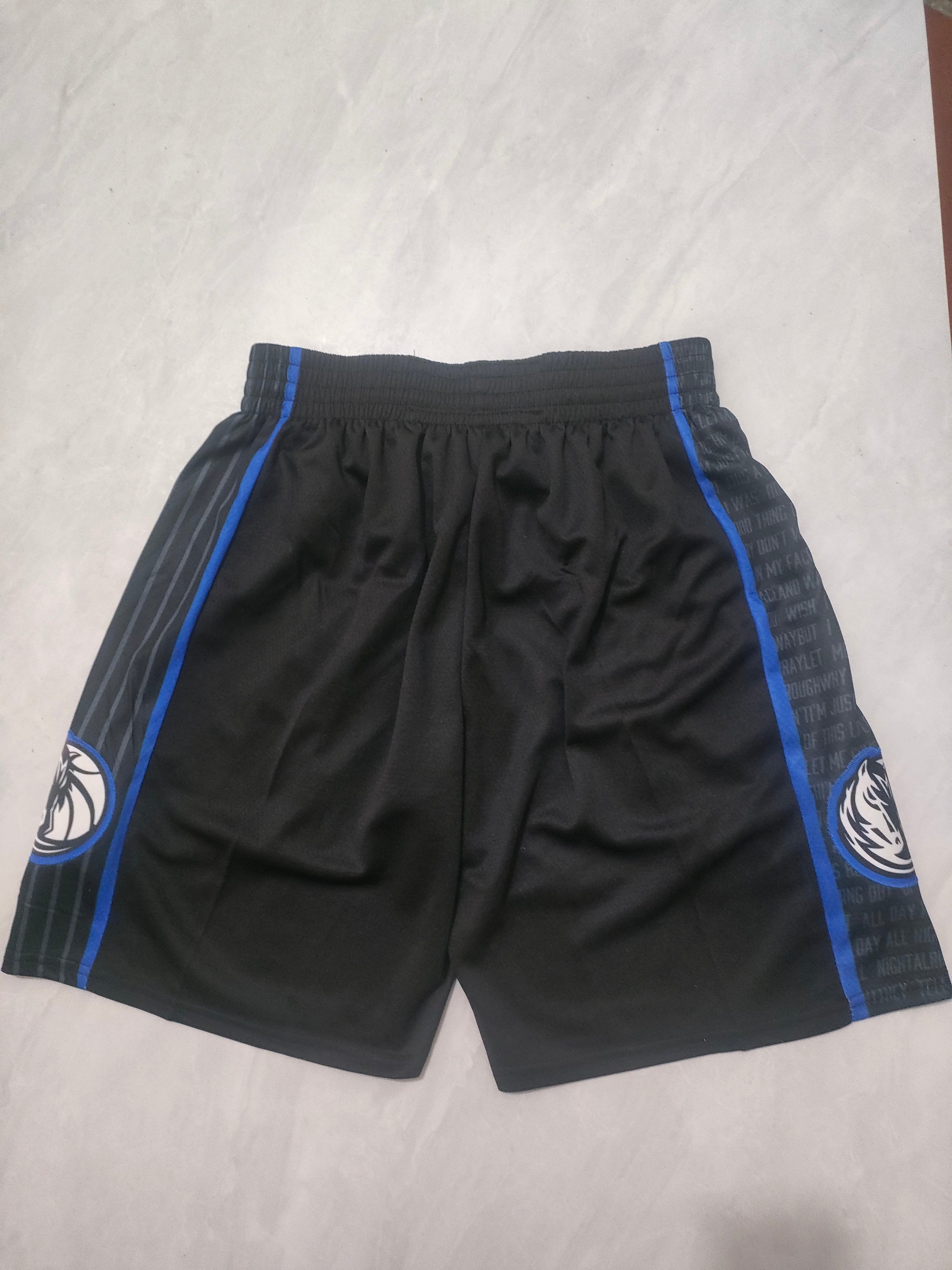 Dallas Mavericks 24 Black City Edition Shorts