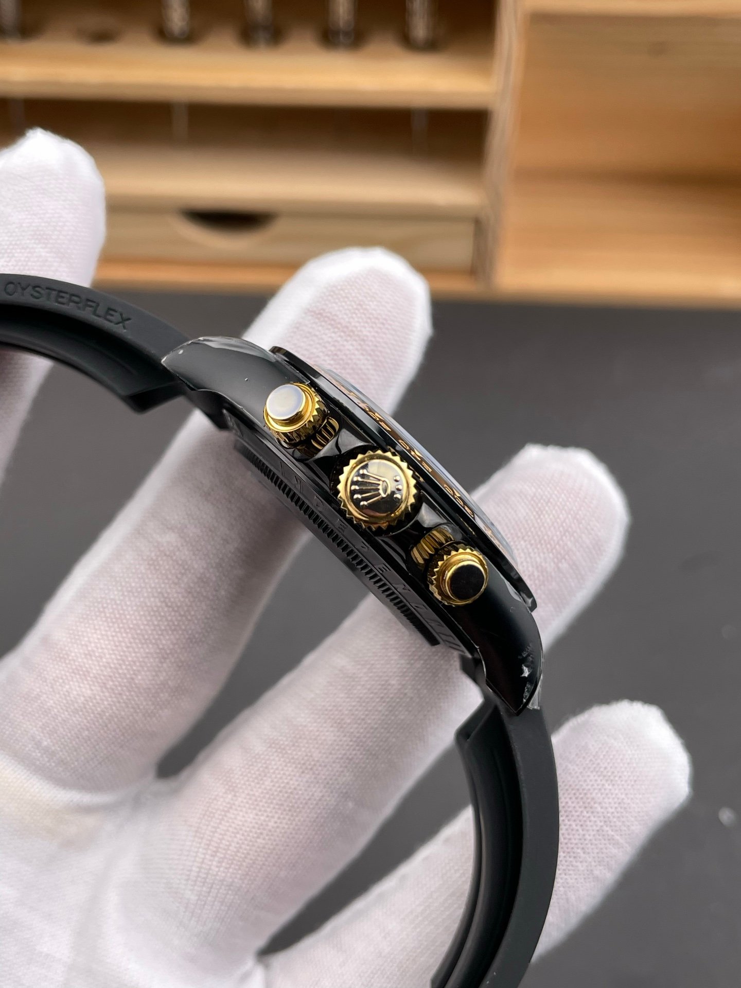 Rolex Daytona Skeleton Black Steel