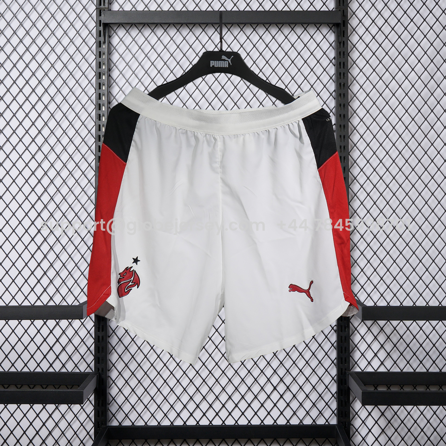 AC Milan 25-26 Away White Shorts - Player Version