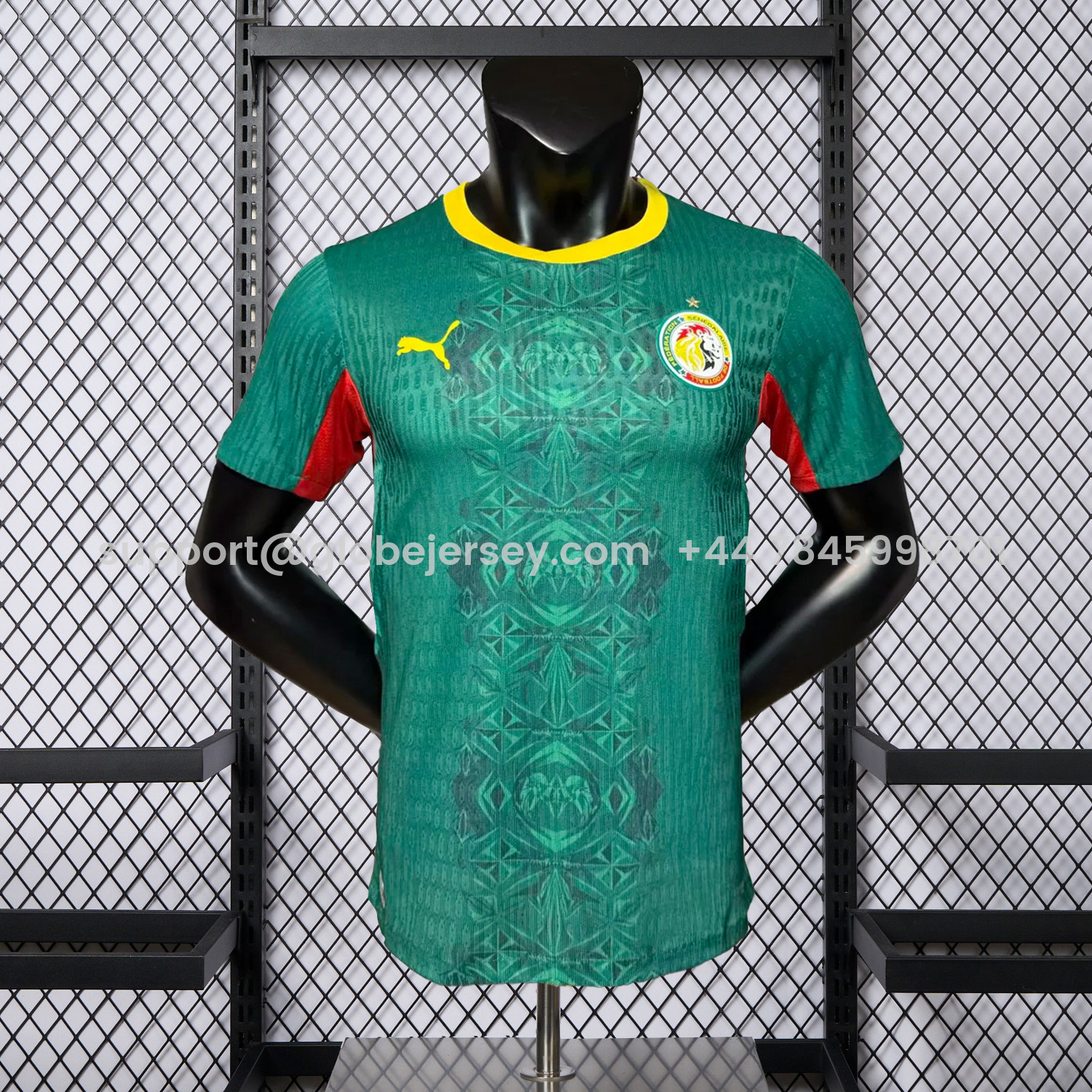 Senegal 2026 Away Green Jersey - Player Version