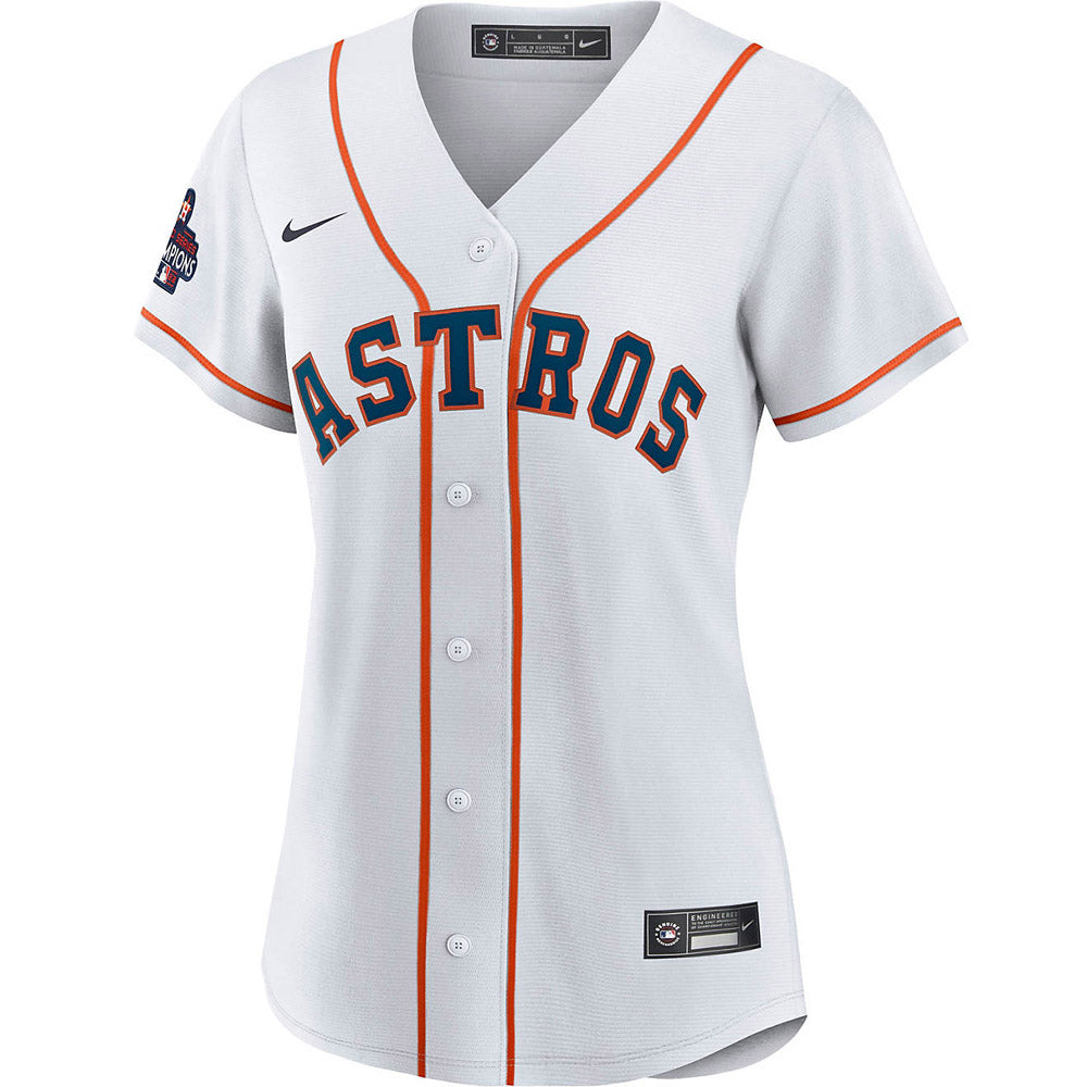 Women's Houston Astros Kyle Tucker World Series Champions Replica Jersey - White