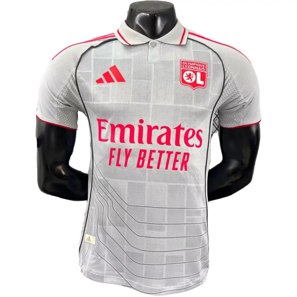2025-26 Lyon Second Away Jersey - Player Version