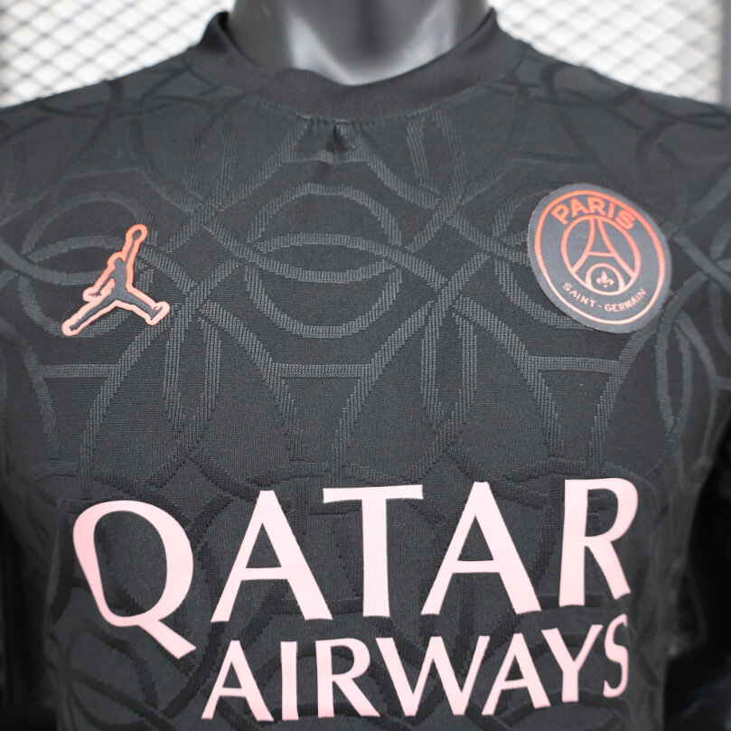 2024/2025 Player Version Psg Paris Special Edition Black Soccer Jersey 1:1 Thai Quality