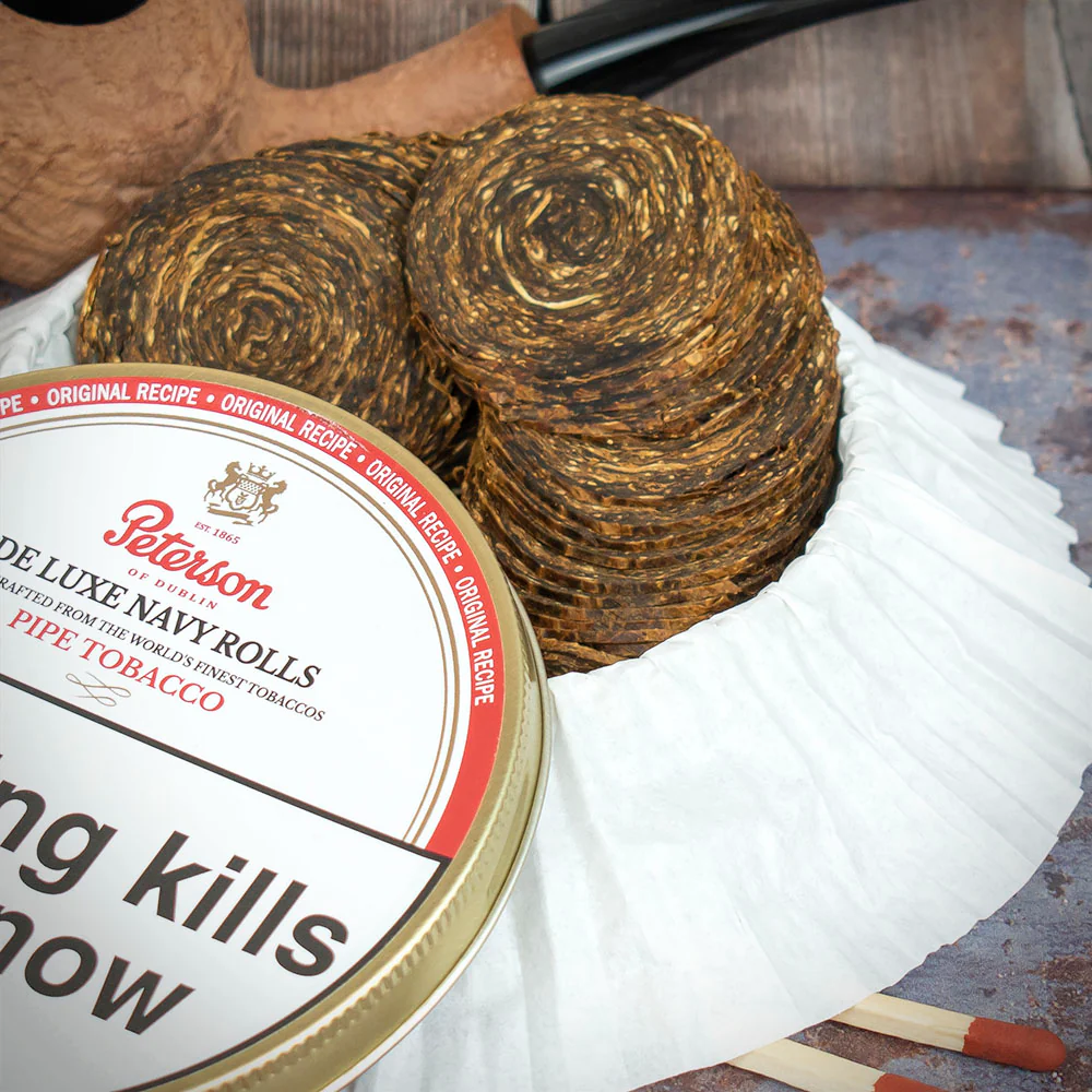 Peterson De Luxe Navy Rolls Pipe Tobacco - 10g Sample