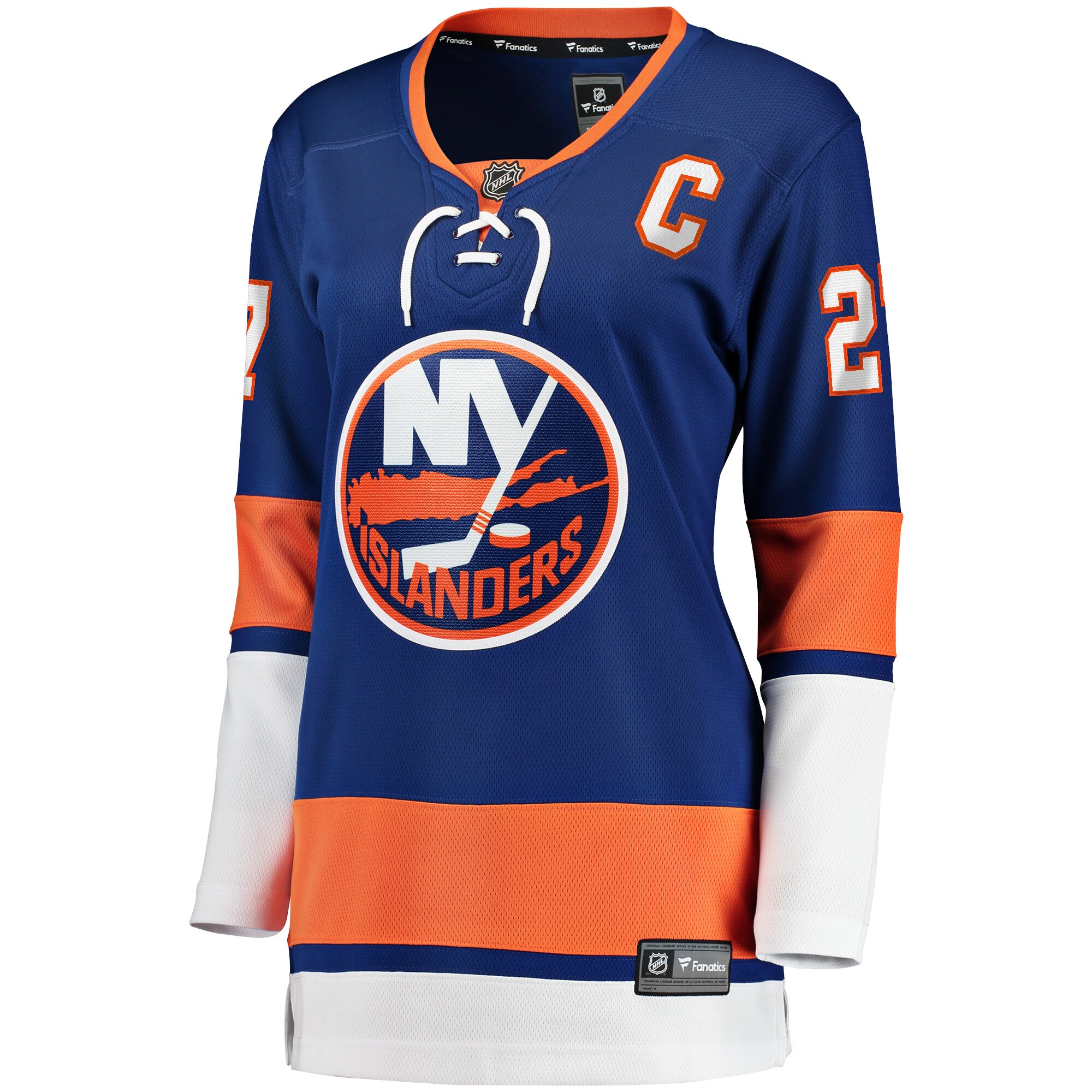 Anders Lee New York Islanders Fanatics Women’s Home Captain Patch Breakaway   Jersey – Royal