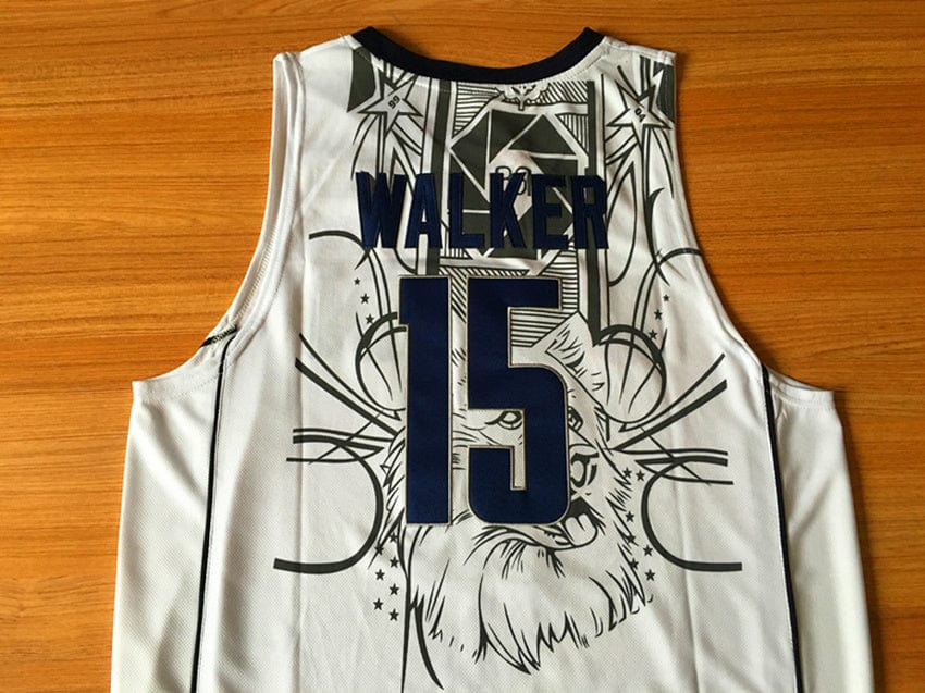 NCAA University of Connecticut No. 15 Kemba Walker White Jersey